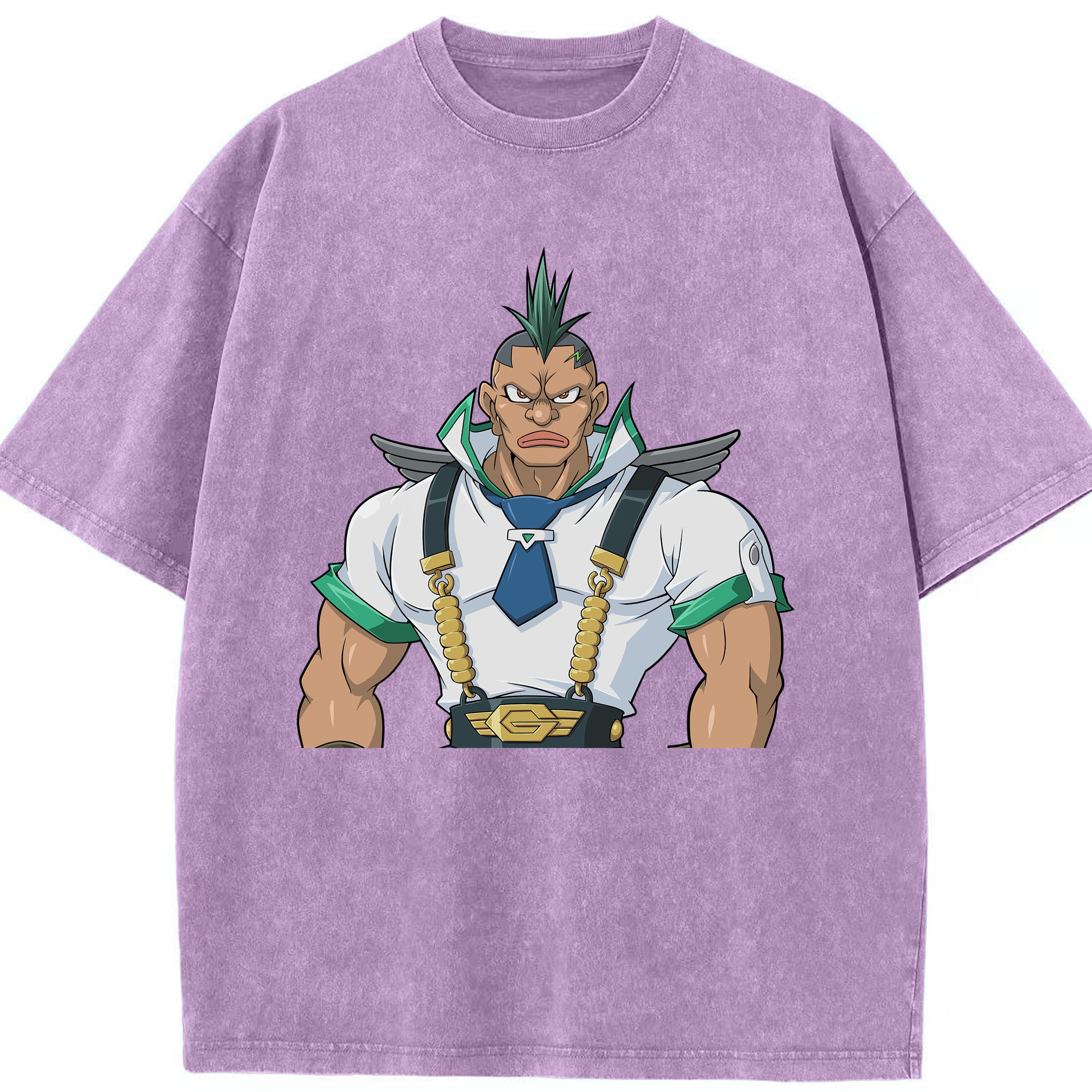 （画像用） 遊☆戯☆王 Yu-Gi-Oh! 綿100% ヴィンテージ風 半袖Tシャツ（フロントプリント）
