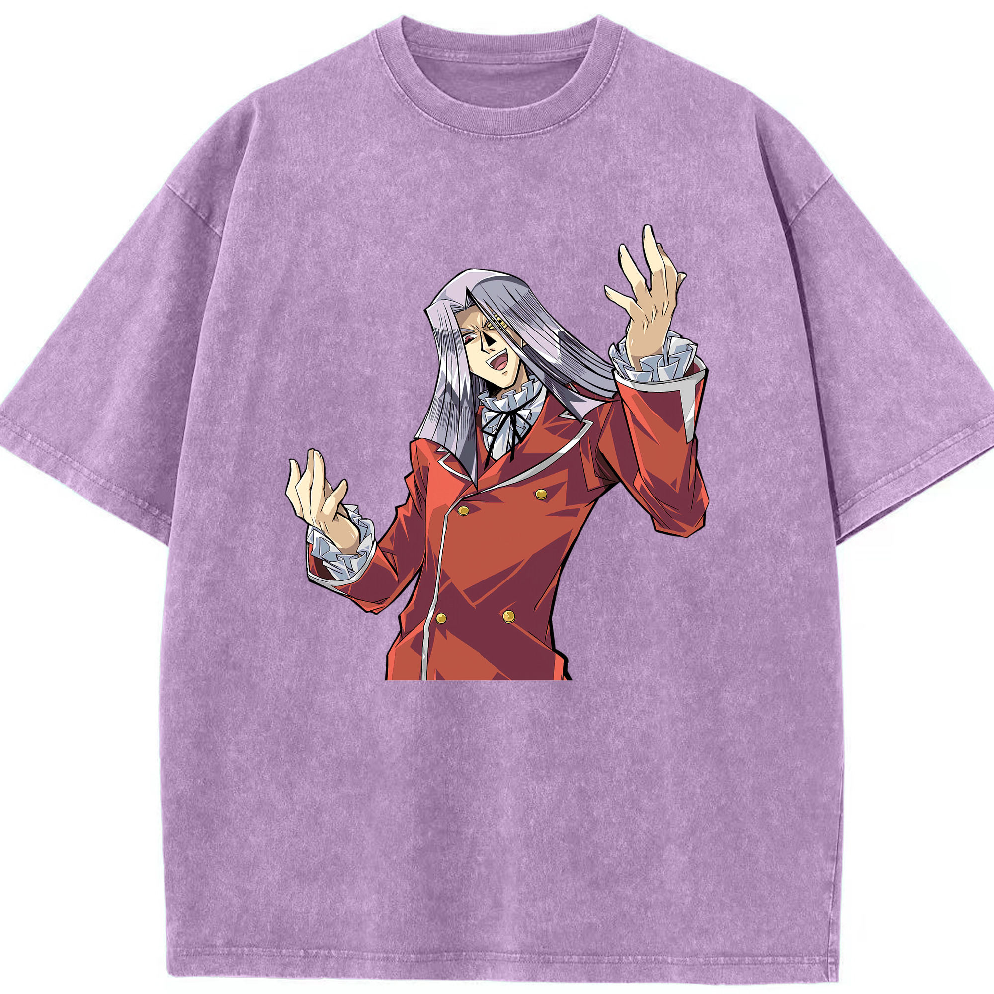 （画像用） 遊☆戯☆王 Yu-Gi-Oh! 綿100% ヴィンテージ風 半袖Tシャツ（フロントプリント）