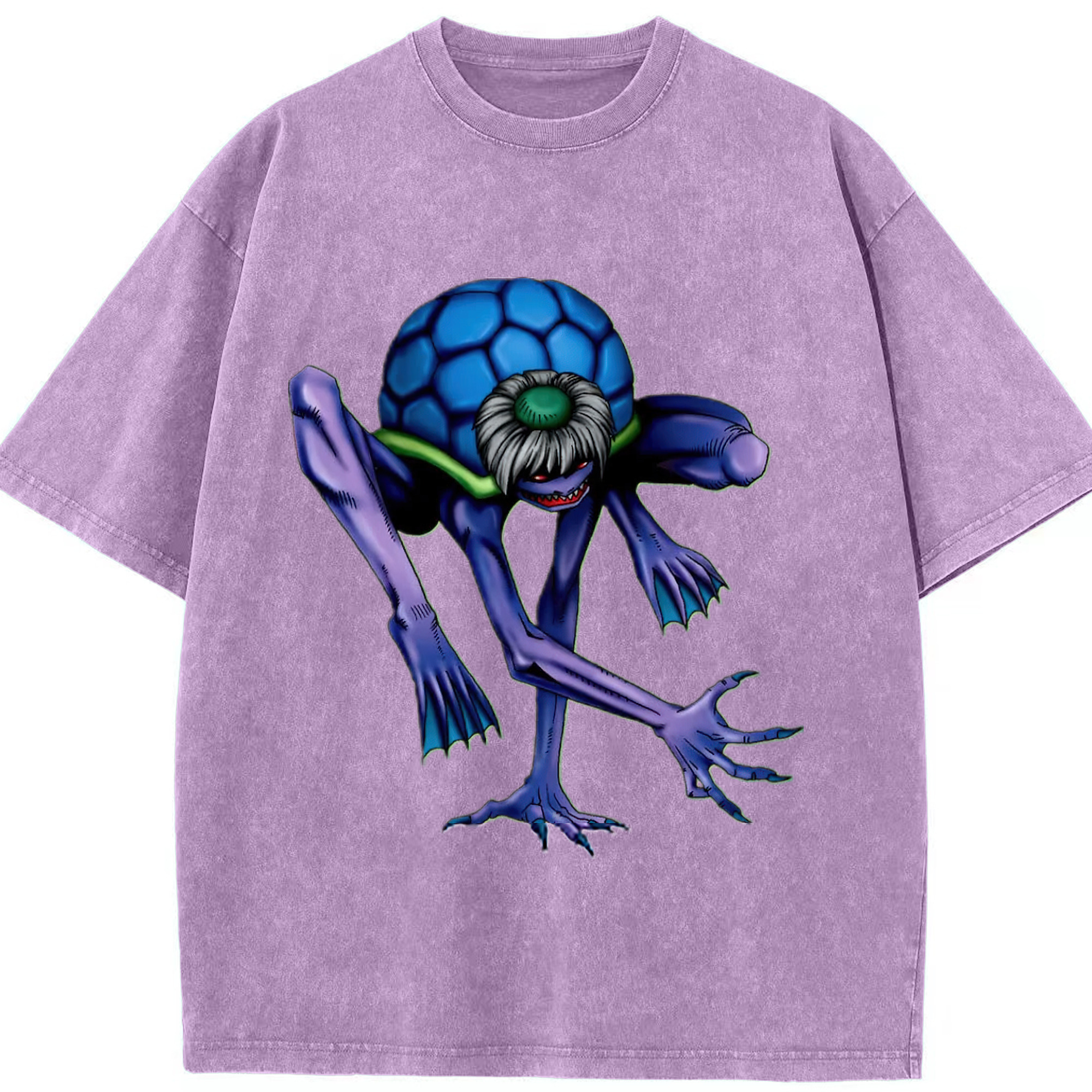 （画像用） 遊☆戯☆王 Yu-Gi-Oh! 綿100% ヴィンテージ風 半袖Tシャツ（フロントプリント）