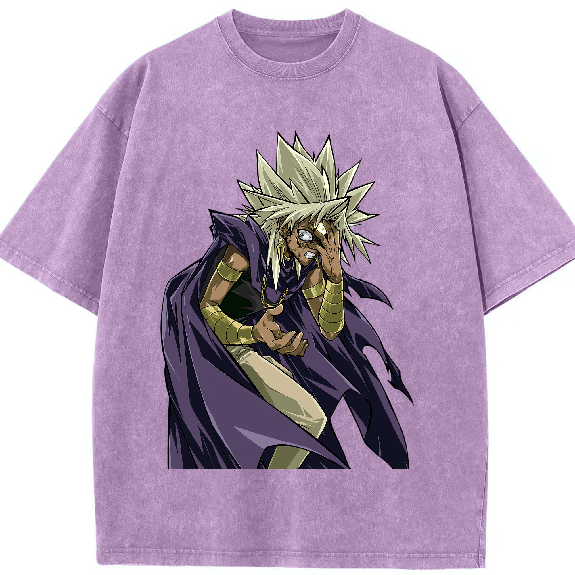 （画像用） 遊☆戯☆王 Yu-Gi-Oh! 綿100% ヴィンテージ風 半袖Tシャツ（フロントプリント）