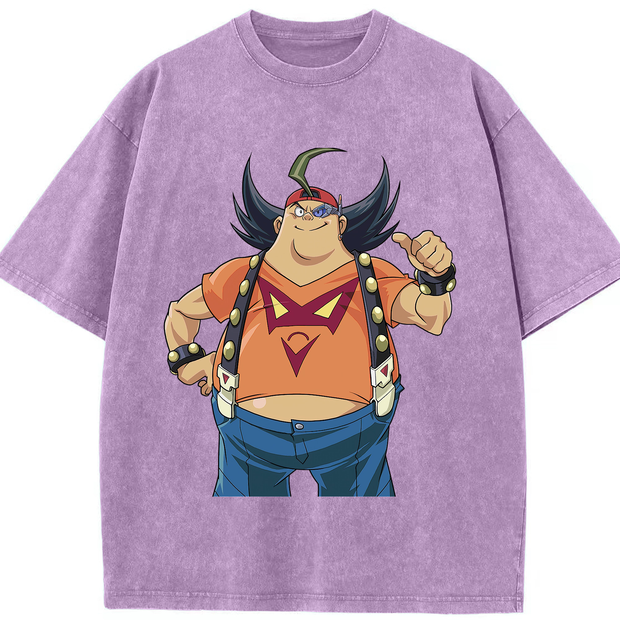 （画像用） 遊☆戯☆王 Yu-Gi-Oh! 綿100% ヴィンテージ風 半袖Tシャツ（フロントプリント）