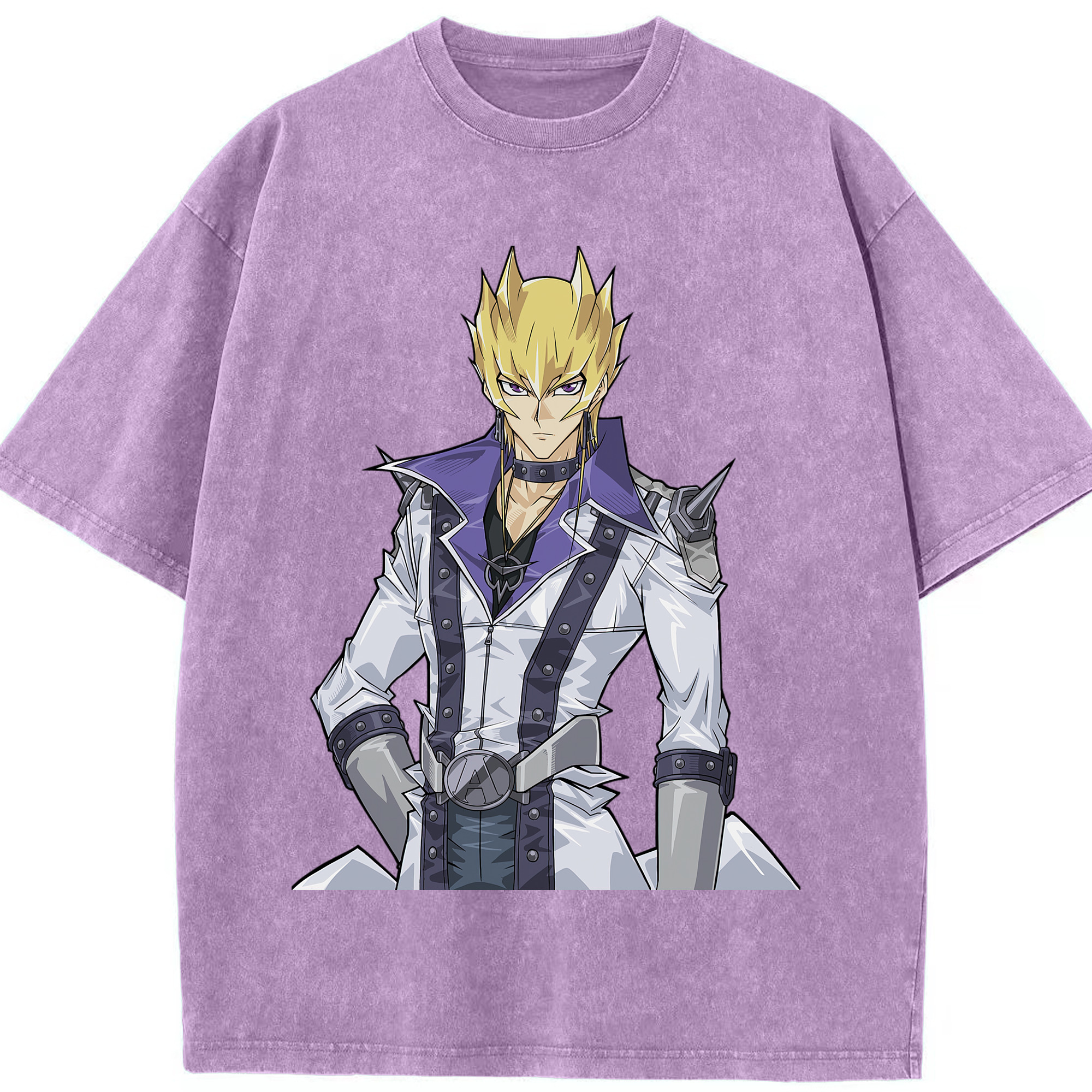 （画像用） 遊☆戯☆王 Yu-Gi-Oh! 綿100% ヴィンテージ風 半袖Tシャツ（フロントプリント）