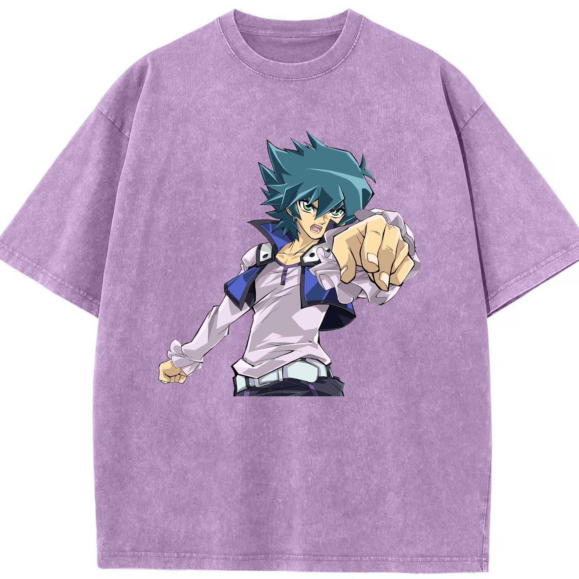 （画像用） 遊☆戯☆王 Yu-Gi-Oh! 綿100% ヴィンテージ風 半袖Tシャツ（フロントプリント）