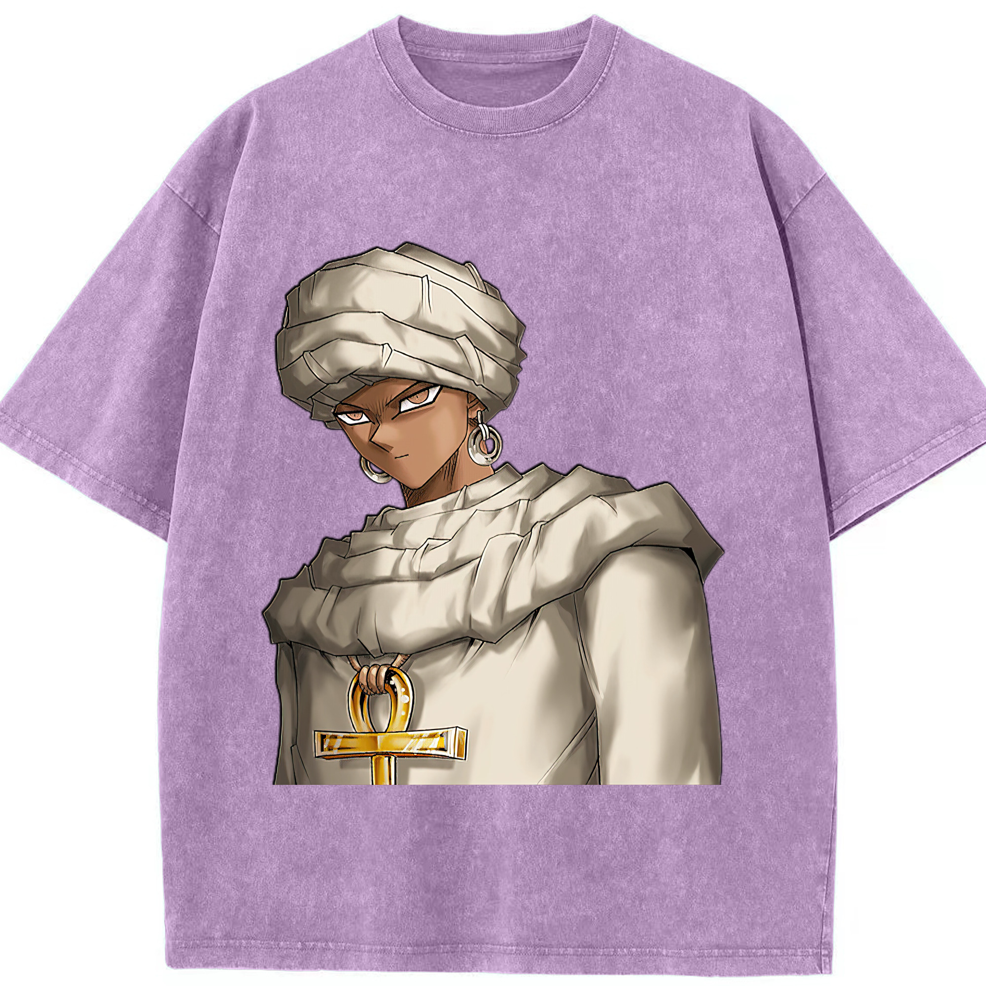 （画像用） 遊☆戯☆王 Yu-Gi-Oh! 綿100% ヴィンテージ風 半袖Tシャツ（フロントプリント）