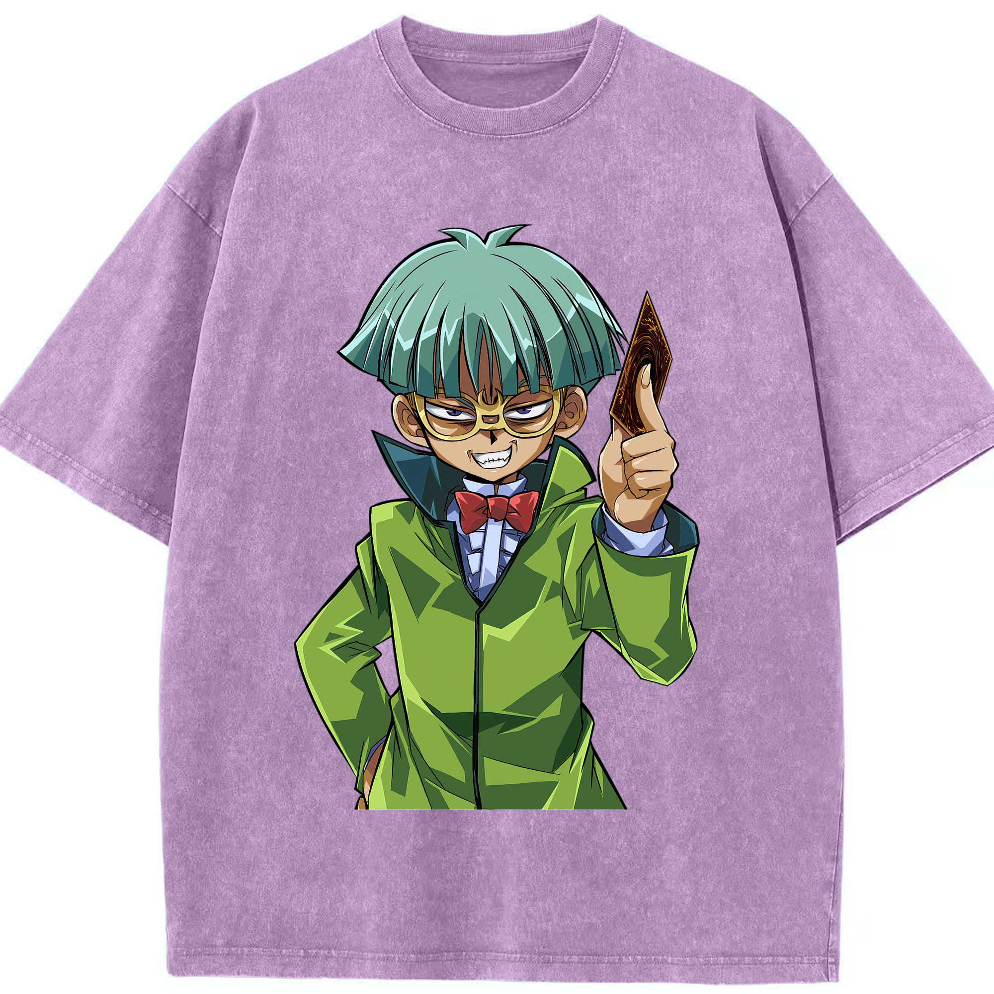 （画像用） 遊☆戯☆王 Yu-Gi-Oh! 綿100% ヴィンテージ風 半袖Tシャツ（フロントプリント）