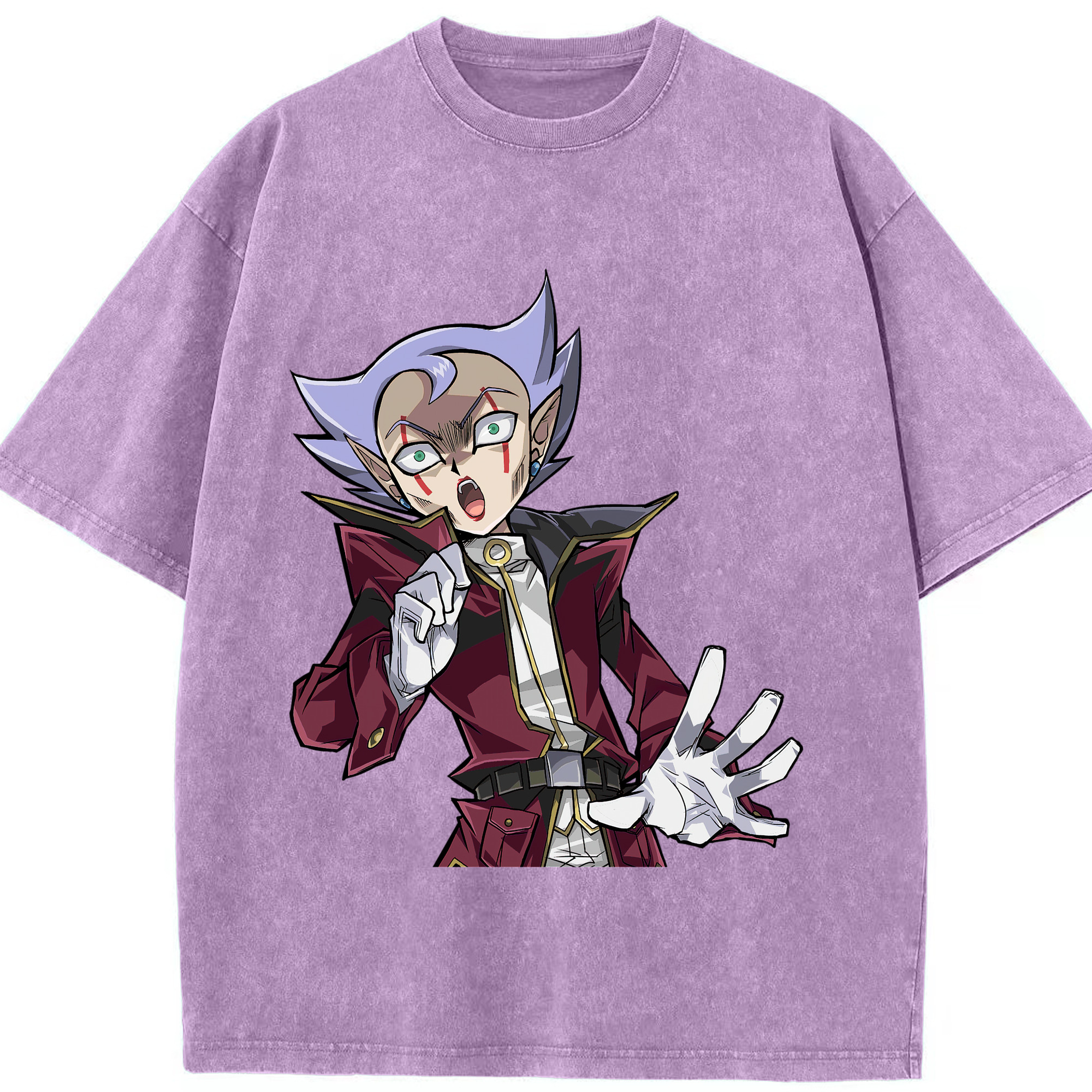 （画像用） 遊☆戯☆王 Yu-Gi-Oh! 綿100% ヴィンテージ風 半袖Tシャツ（フロントプリント）
