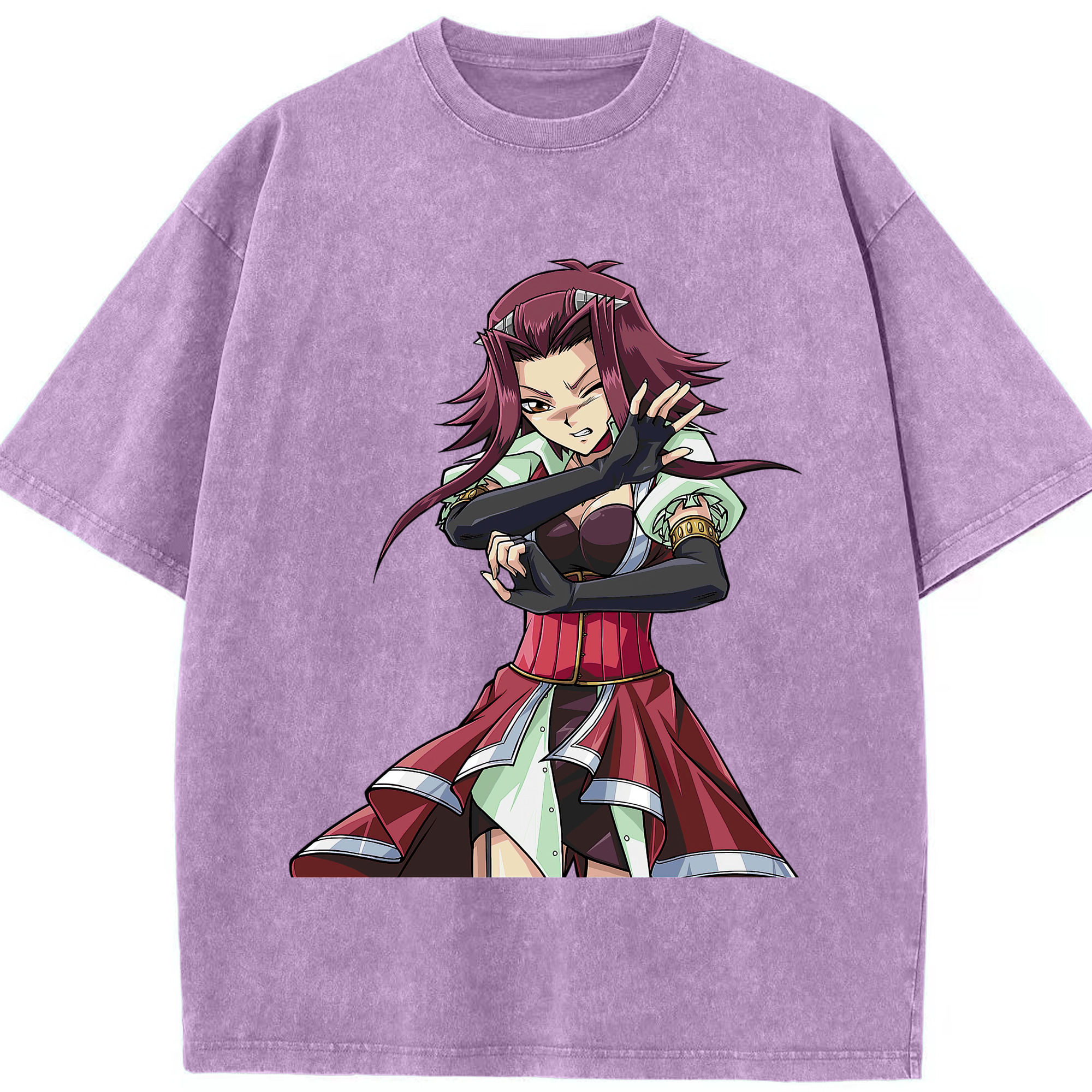 （画像用） 遊☆戯☆王 Yu-Gi-Oh! 綿100% ヴィンテージ風 半袖Tシャツ（フロントプリント）