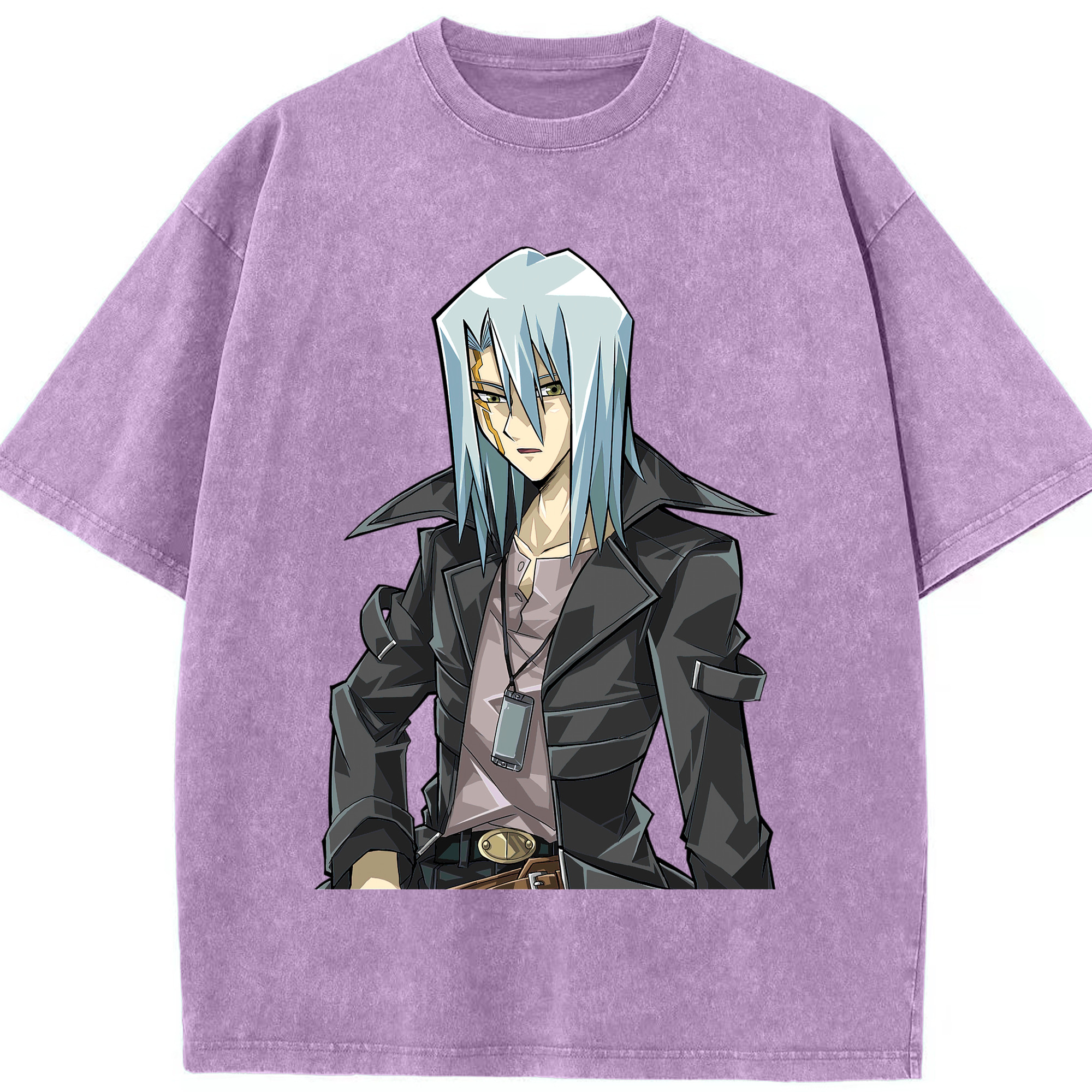 （画像用） 遊☆戯☆王 Yu-Gi-Oh! 綿100% ヴィンテージ風 半袖Tシャツ（フロントプリント）