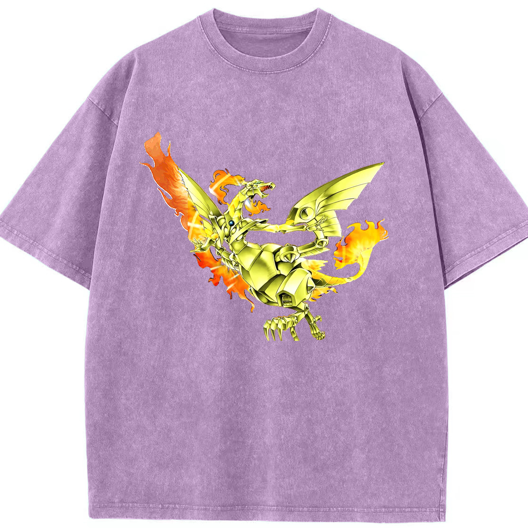 （画像用） 遊☆戯☆王 Yu-Gi-Oh! 綿100% ヴィンテージ風 半袖Tシャツ（フロントプリント）