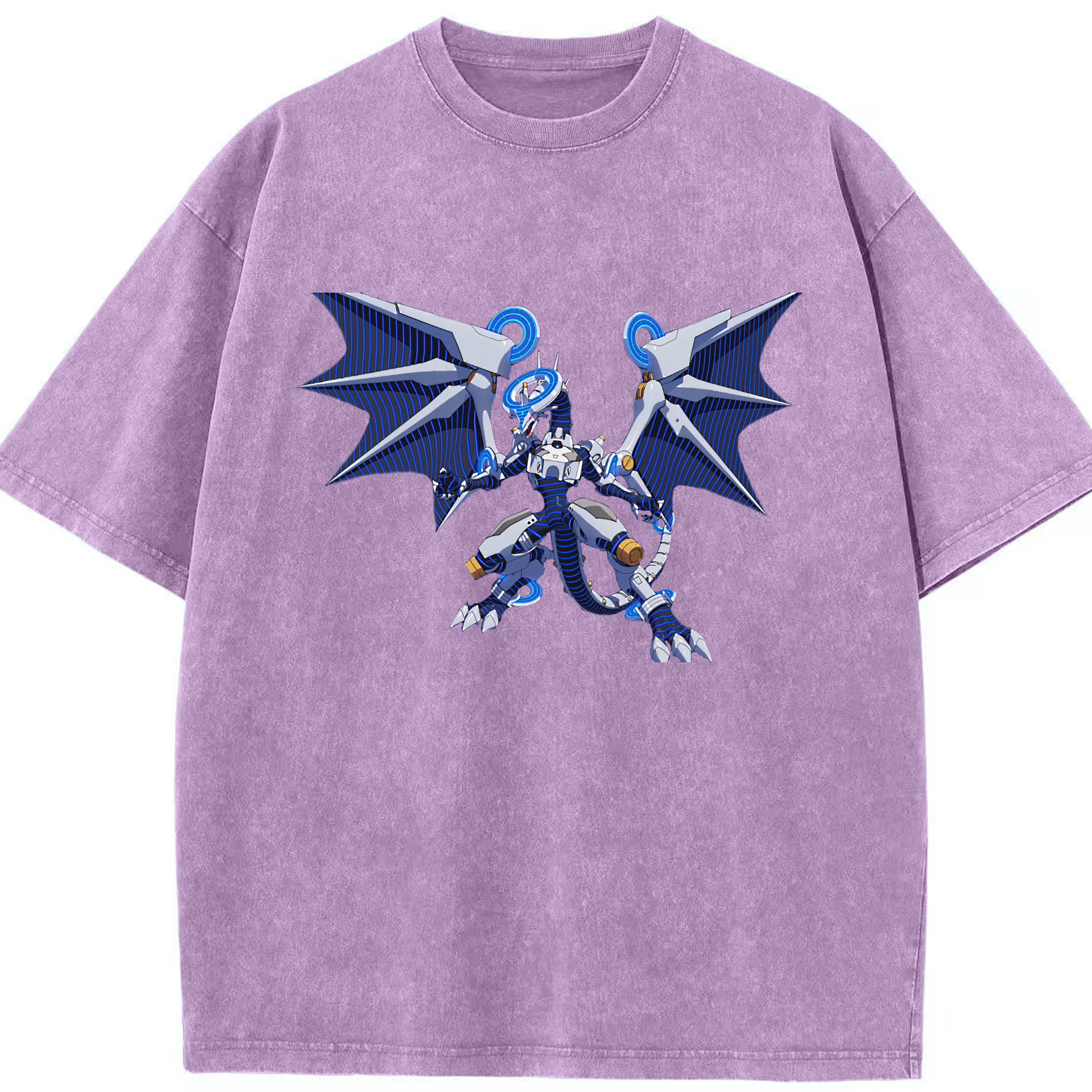 （画像用） 遊☆戯☆王 Yu-Gi-Oh! 綿100% ヴィンテージ風 半袖Tシャツ（フロントプリント）