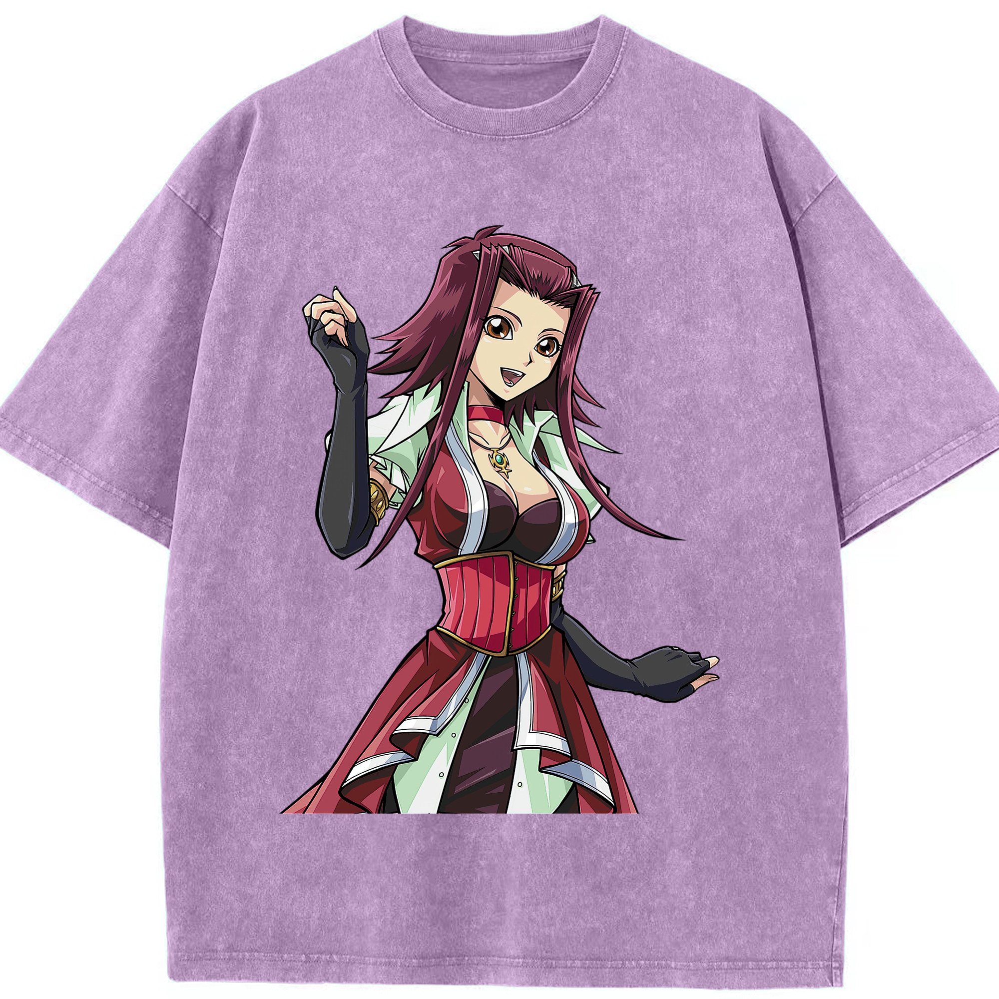 （画像用） 遊☆戯☆王 Yu-Gi-Oh! 綿100% ヴィンテージ風 半袖Tシャツ（フロントプリント）
