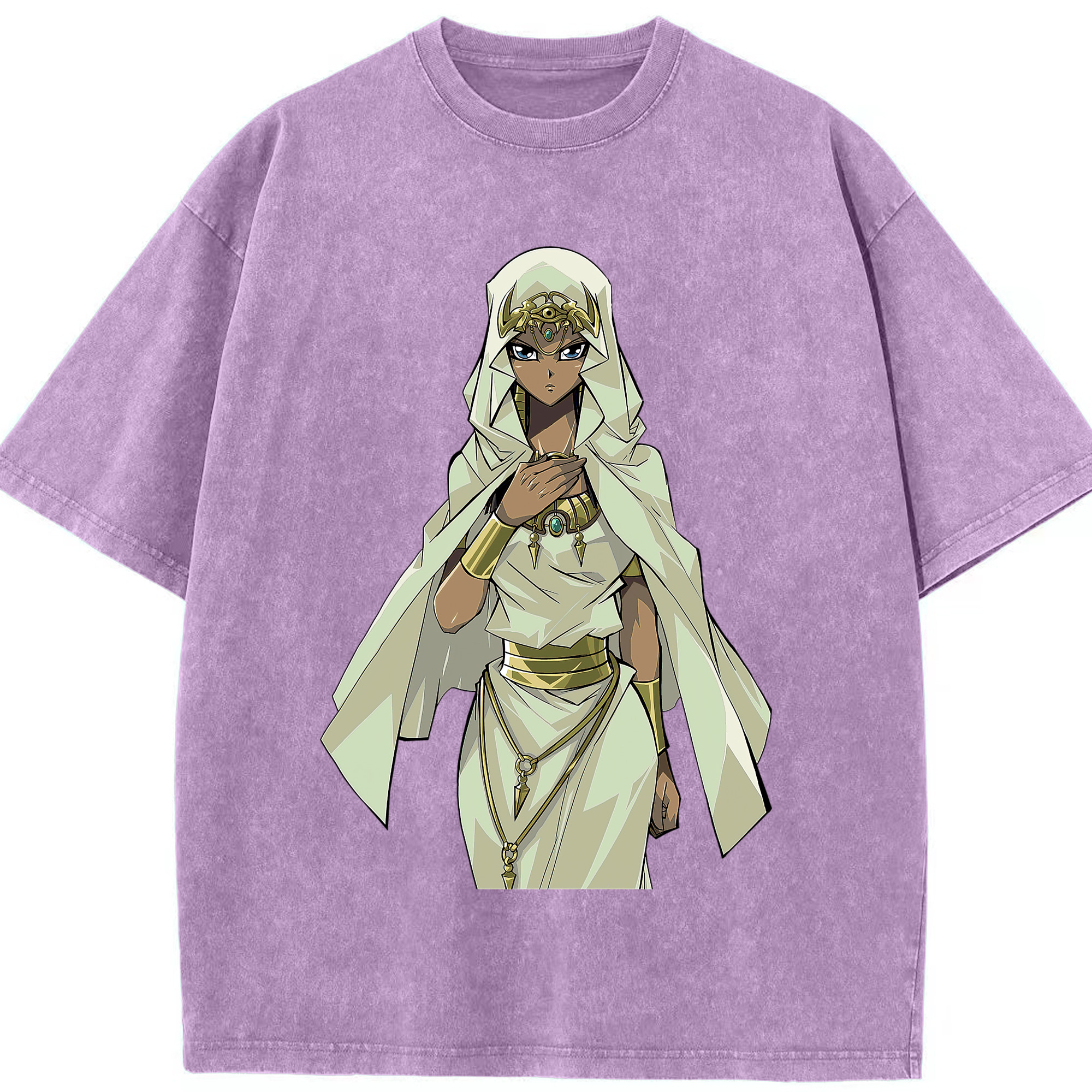 （画像用） 遊☆戯☆王 Yu-Gi-Oh! 綿100% ヴィンテージ風 半袖Tシャツ（フロントプリント）