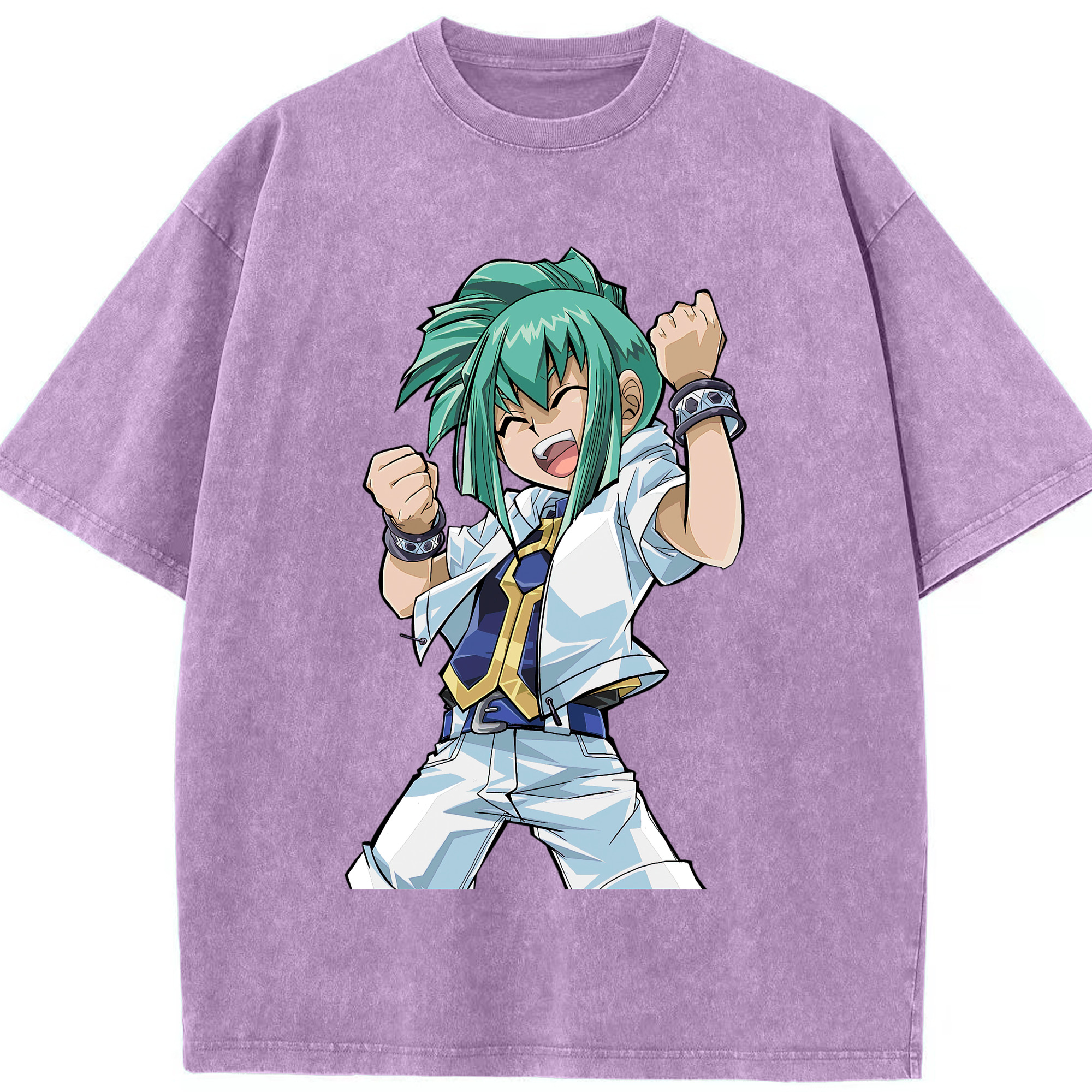 （画像用） 遊☆戯☆王 Yu-Gi-Oh! 綿100% ヴィンテージ風 半袖Tシャツ（フロントプリント）