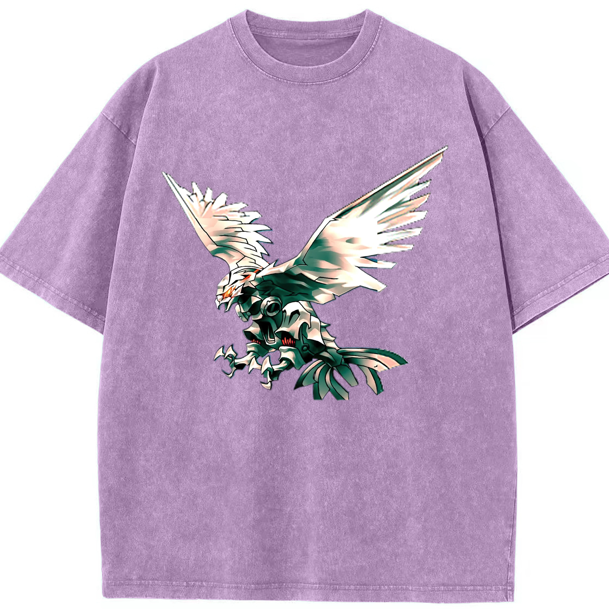 （画像用） 遊☆戯☆王 Yu-Gi-Oh! 綿100% ヴィンテージ風 半袖Tシャツ（フロントプリント）