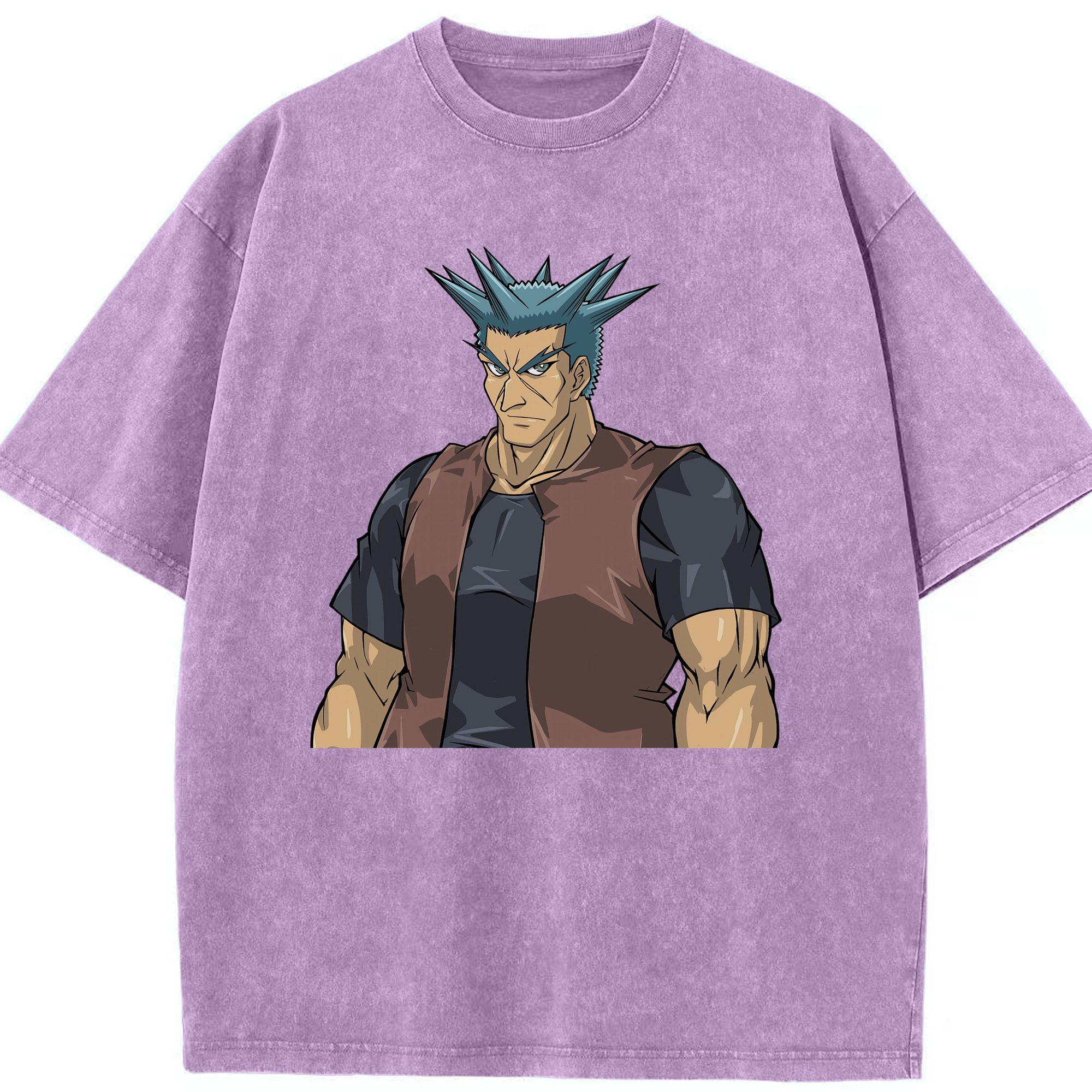 （画像用） 遊☆戯☆王 Yu-Gi-Oh! 綿100% ヴィンテージ風 半袖Tシャツ（フロントプリント）