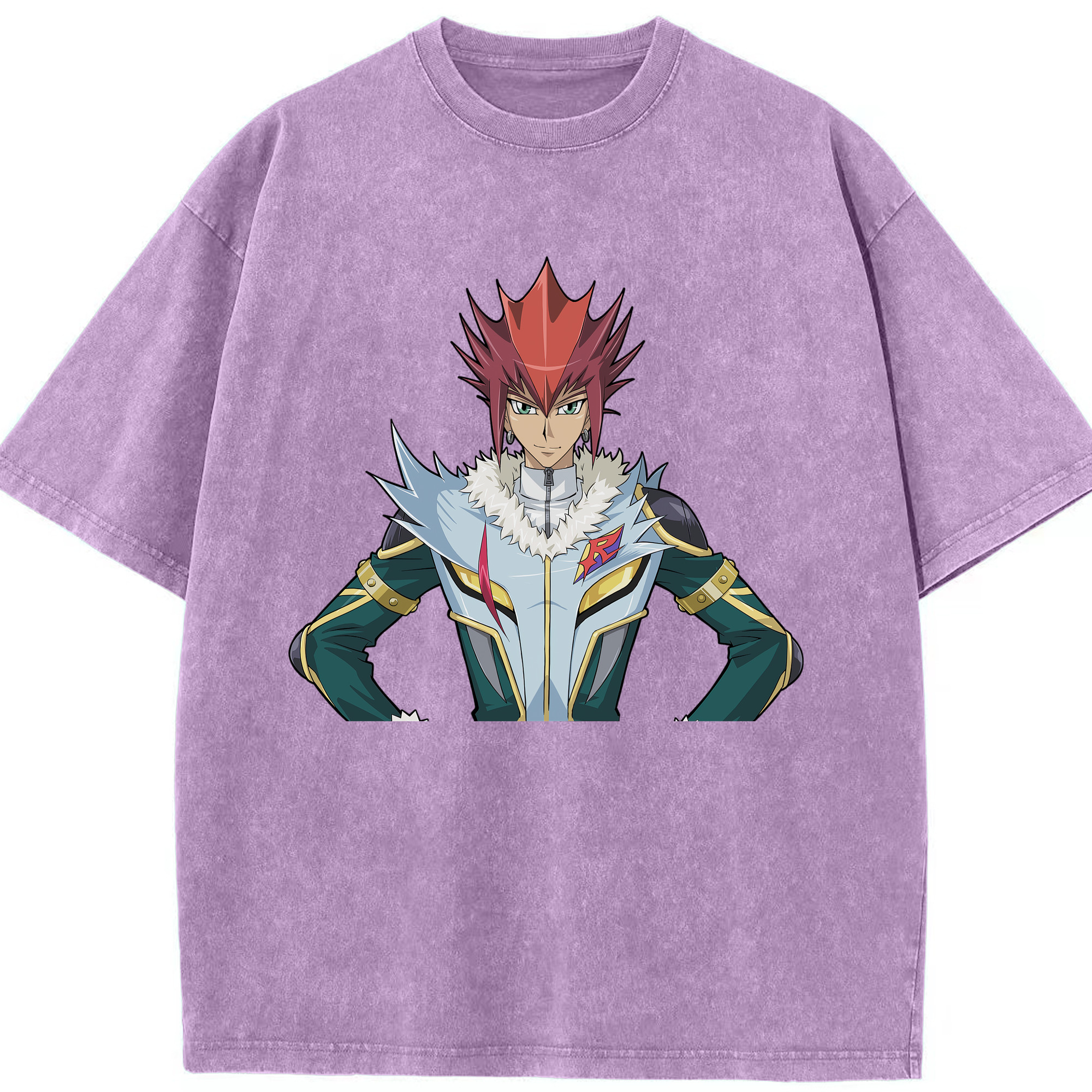 （画像用） 遊☆戯☆王 Yu-Gi-Oh! 綿100% ヴィンテージ風 半袖Tシャツ（フロントプリント）