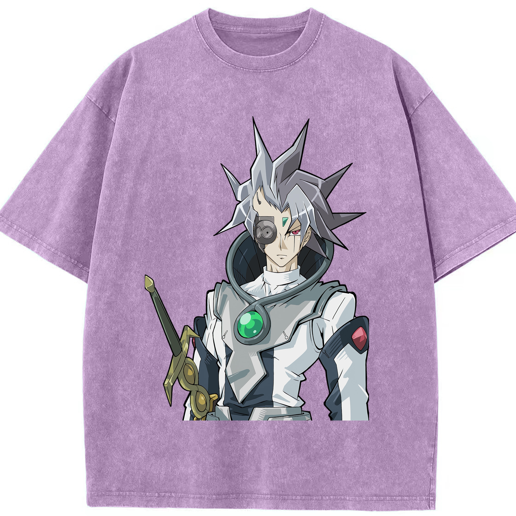 （画像用） 遊☆戯☆王 Yu-Gi-Oh! 綿100% ヴィンテージ風 半袖Tシャツ（フロントプリント）
