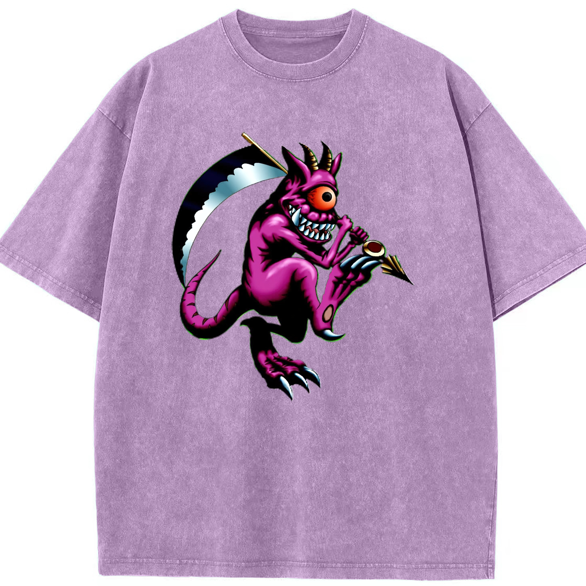 （画像用） 遊☆戯☆王 Yu-Gi-Oh! 綿100% ヴィンテージ風 半袖Tシャツ（フロントプリント）
