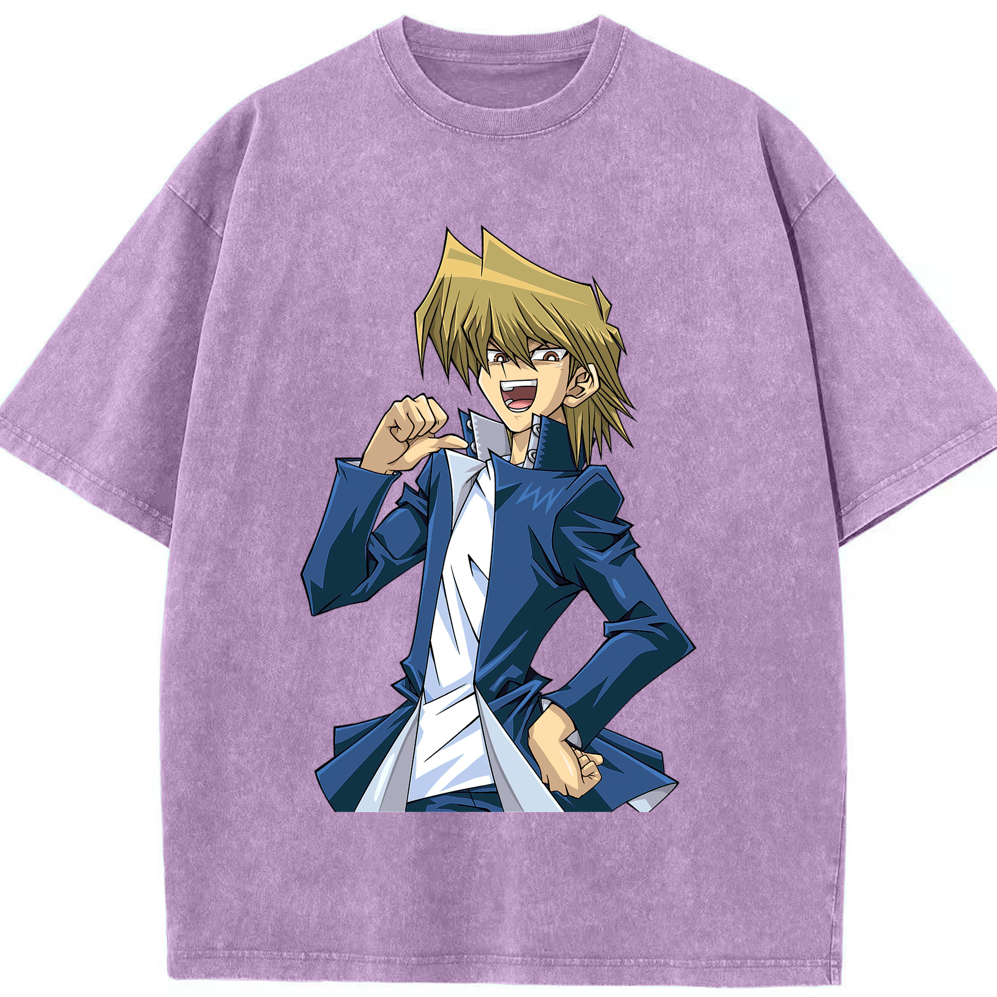 （画像用） 遊☆戯☆王 Yu-Gi-Oh! 綿100% ヴィンテージ風 半袖Tシャツ（フロントプリント）