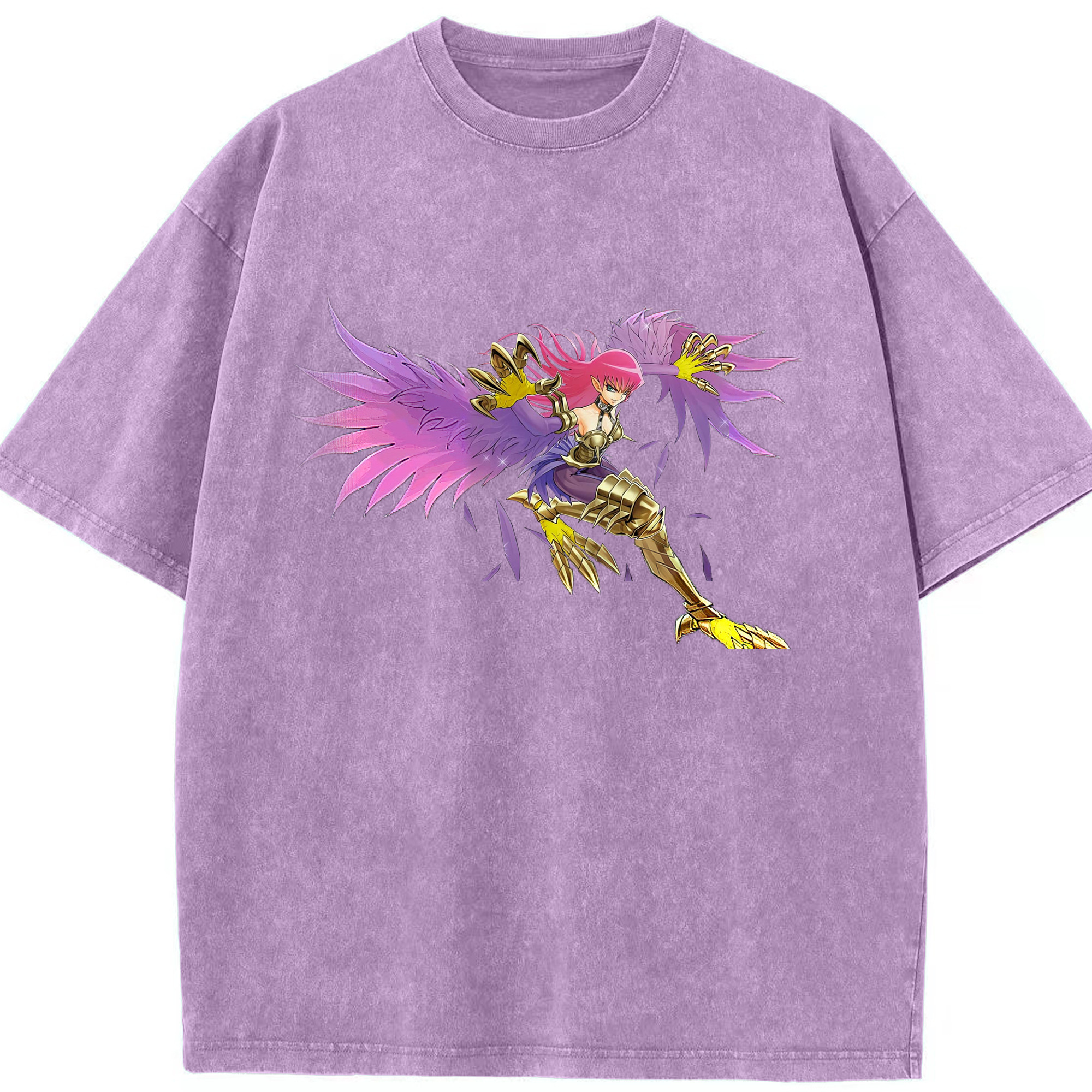 （画像用） 遊☆戯☆王 Yu-Gi-Oh! 綿100% ヴィンテージ風 半袖Tシャツ（フロントプリント）