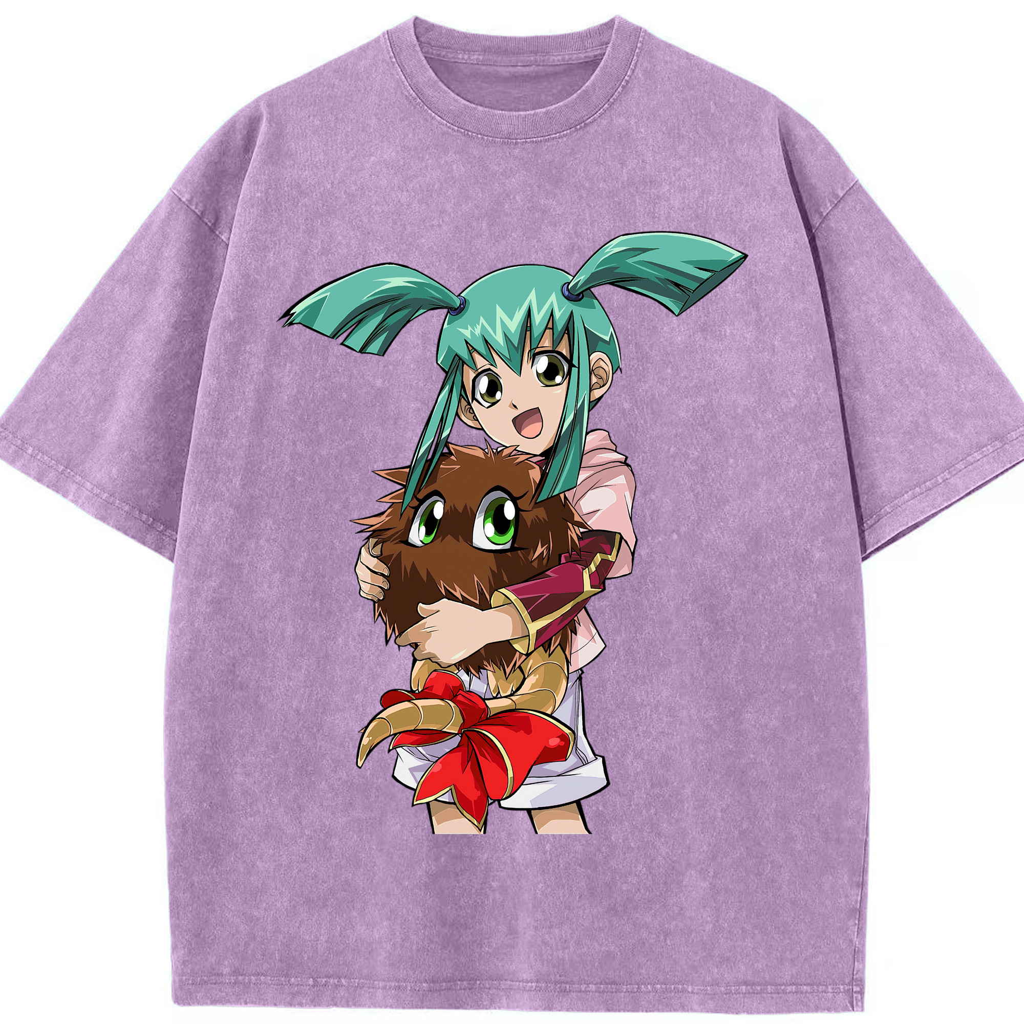 （画像用） 遊☆戯☆王 Yu-Gi-Oh! 綿100% ヴィンテージ風 半袖Tシャツ（フロントプリント）