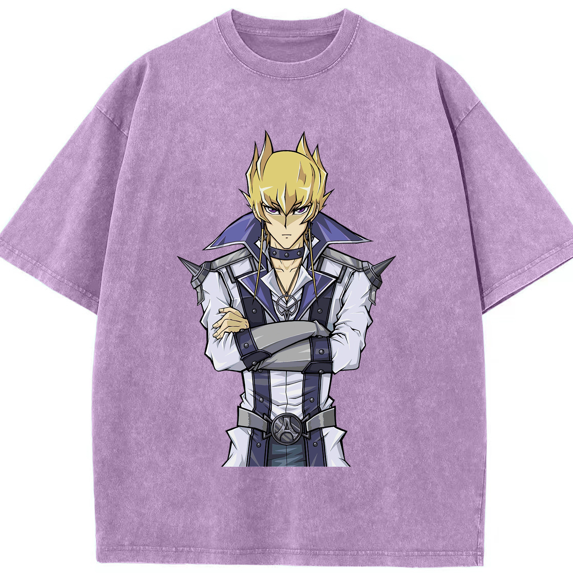 （画像用） 遊☆戯☆王 Yu-Gi-Oh! 綿100% ヴィンテージ風 半袖Tシャツ（フロントプリント）