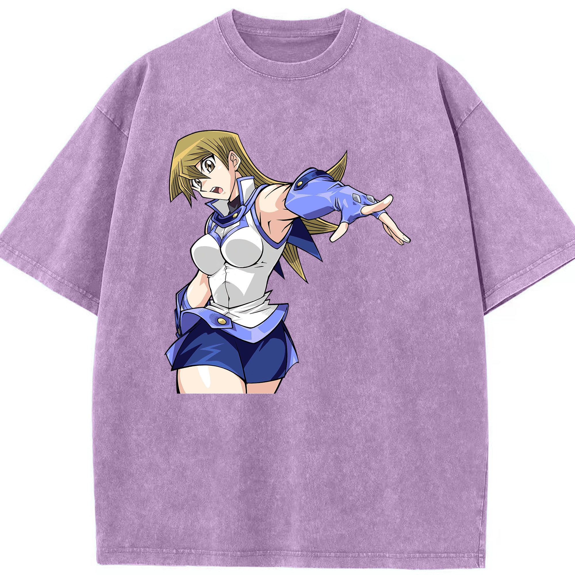 （画像用） 遊☆戯☆王 Yu-Gi-Oh! 綿100% ヴィンテージ風 半袖Tシャツ（フロントプリント）