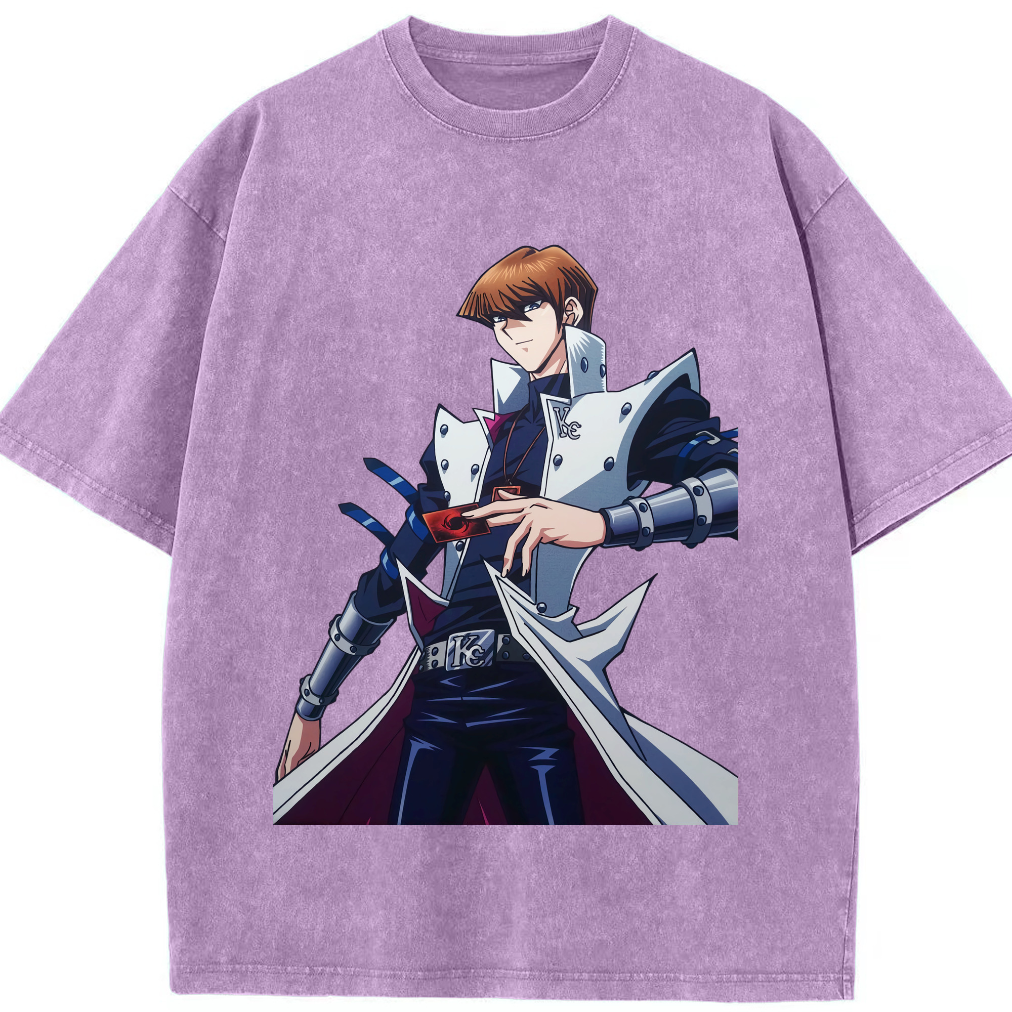 （画像用） 遊☆戯☆王 Yu-Gi-Oh! 綿100% ヴィンテージ風 半袖Tシャツ（フロントプリント）