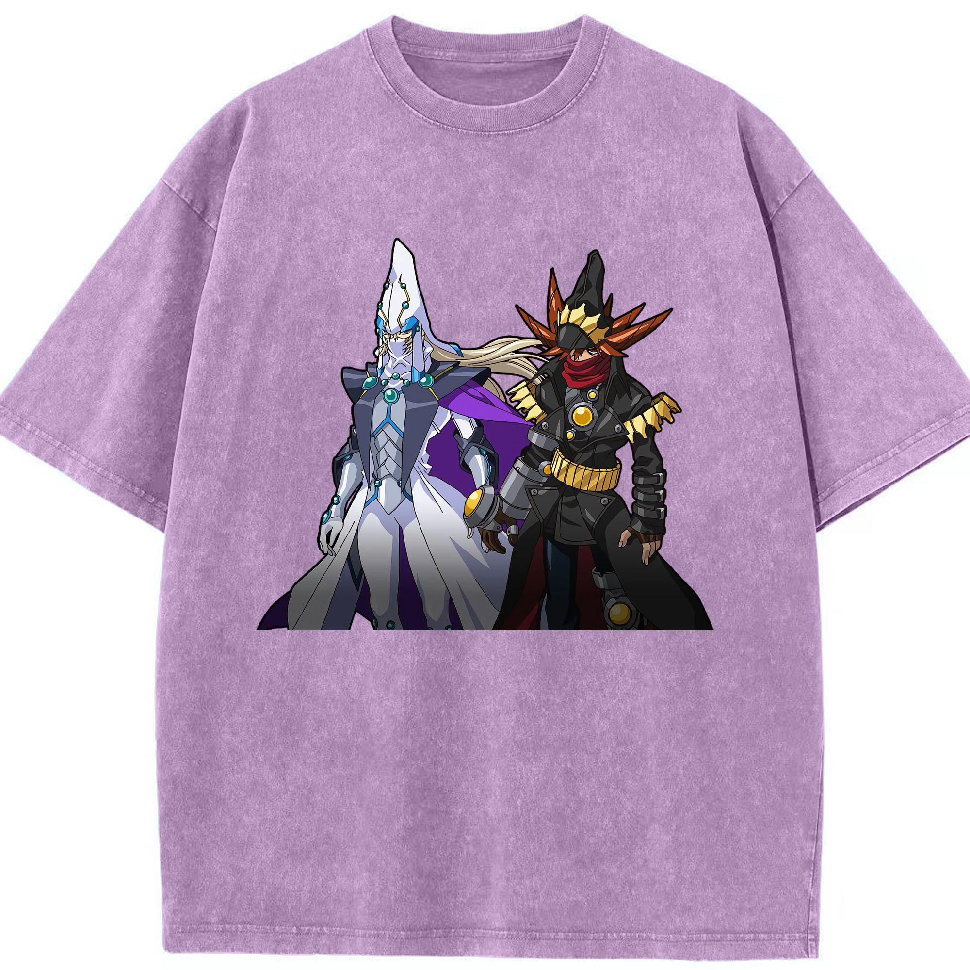 （画像用） 遊☆戯☆王 Yu-Gi-Oh! 綿100% ヴィンテージ風 半袖Tシャツ（フロントプリント）