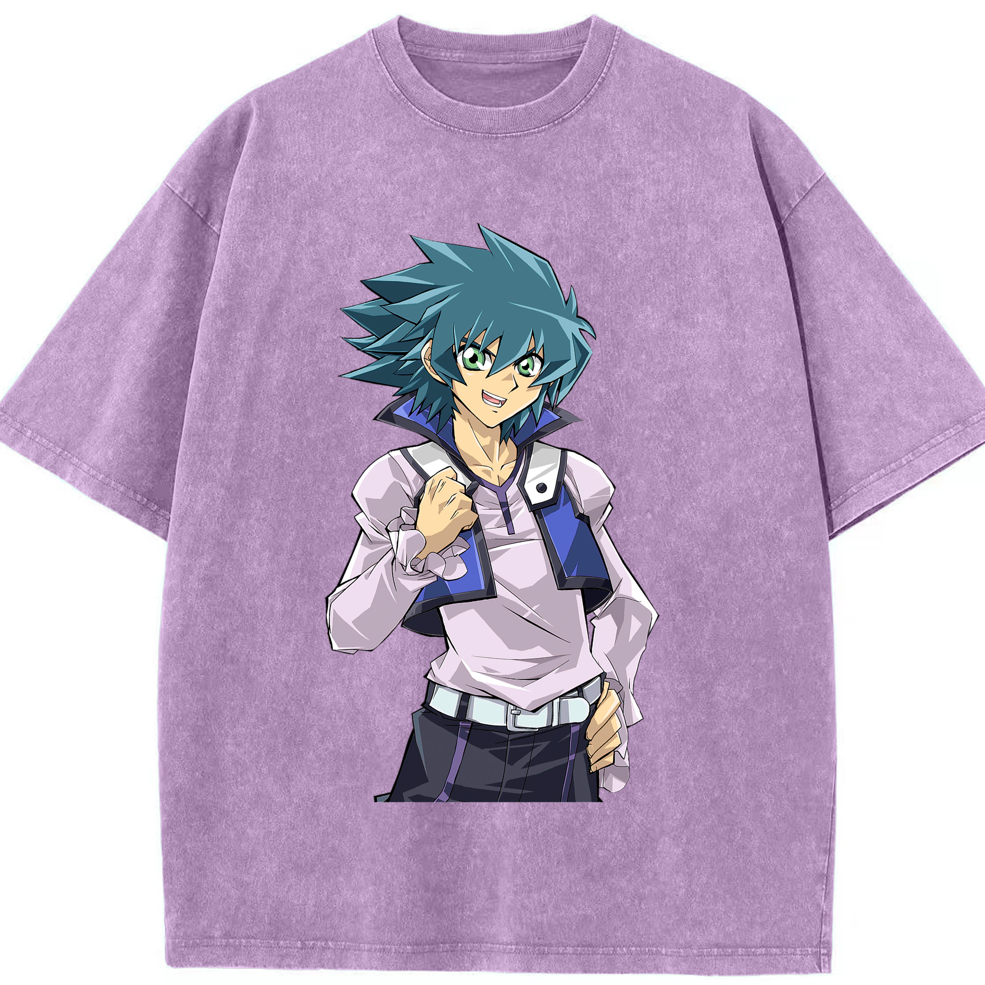 （画像用） 遊☆戯☆王 Yu-Gi-Oh! 綿100% ヴィンテージ風 半袖Tシャツ（フロントプリント）