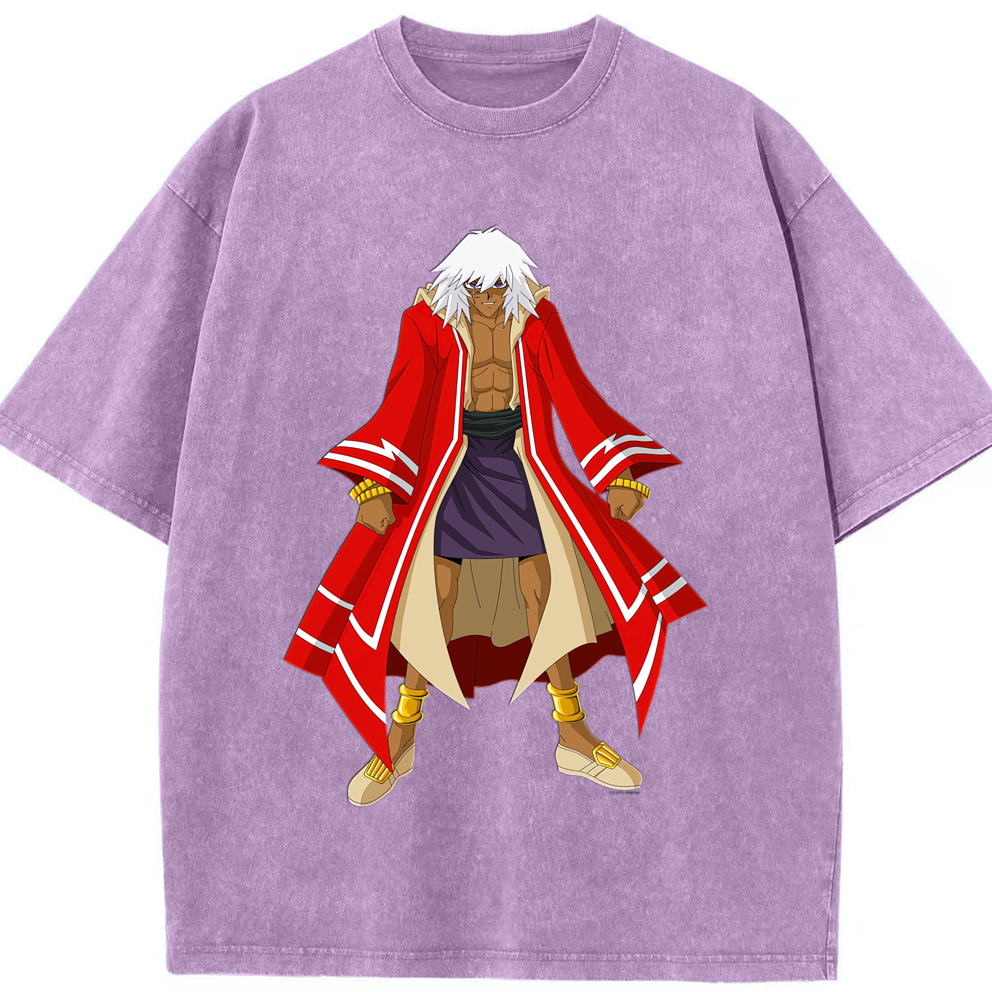 （画像用） 遊☆戯☆王 Yu-Gi-Oh! 綿100% ヴィンテージ風 半袖Tシャツ（フロントプリント）