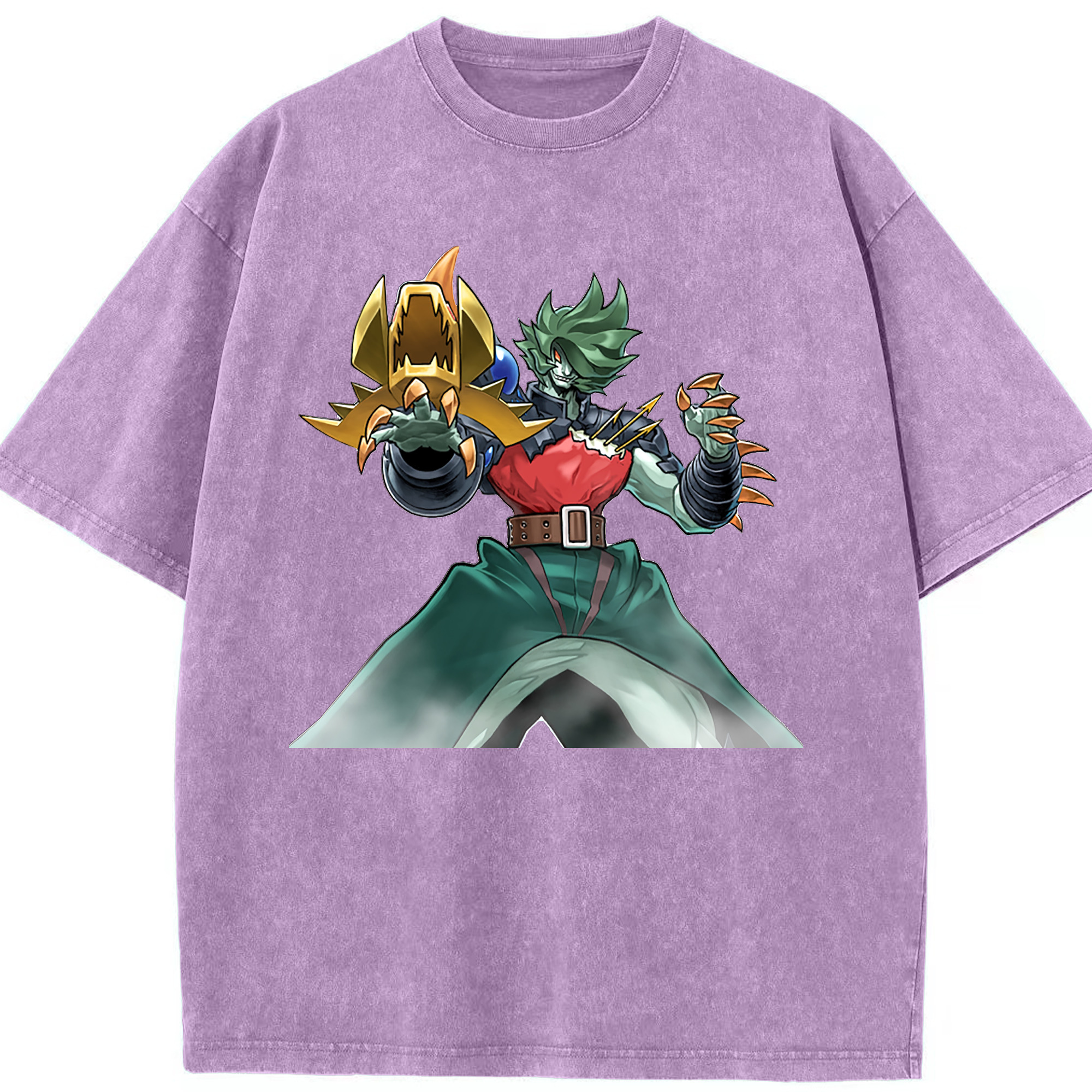 （画像用） 遊☆戯☆王 Yu-Gi-Oh! 綿100% ヴィンテージ風 半袖Tシャツ（フロントプリント）