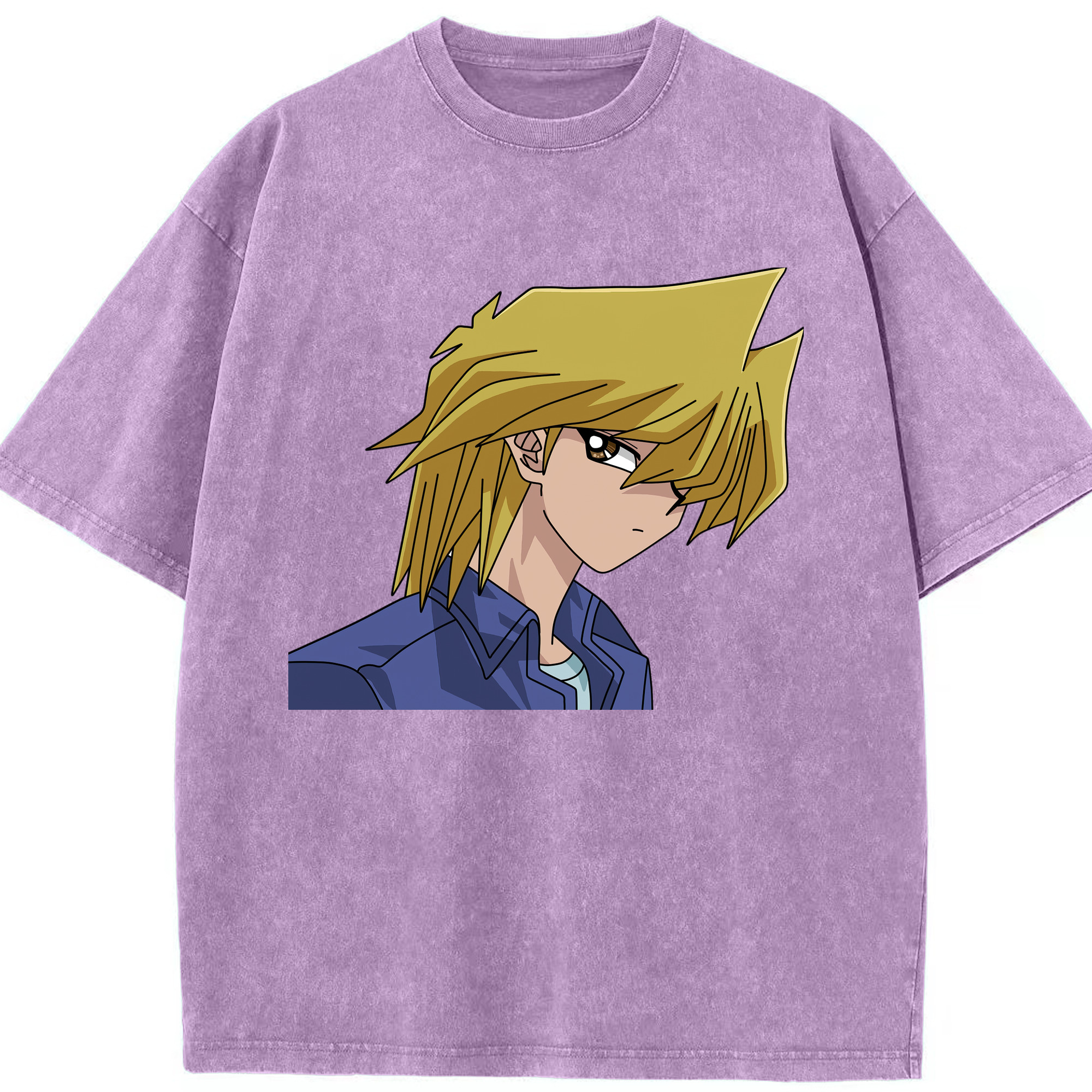（画像用） 遊☆戯☆王 Yu-Gi-Oh! 綿100% ヴィンテージ風 半袖Tシャツ（フロントプリント）
