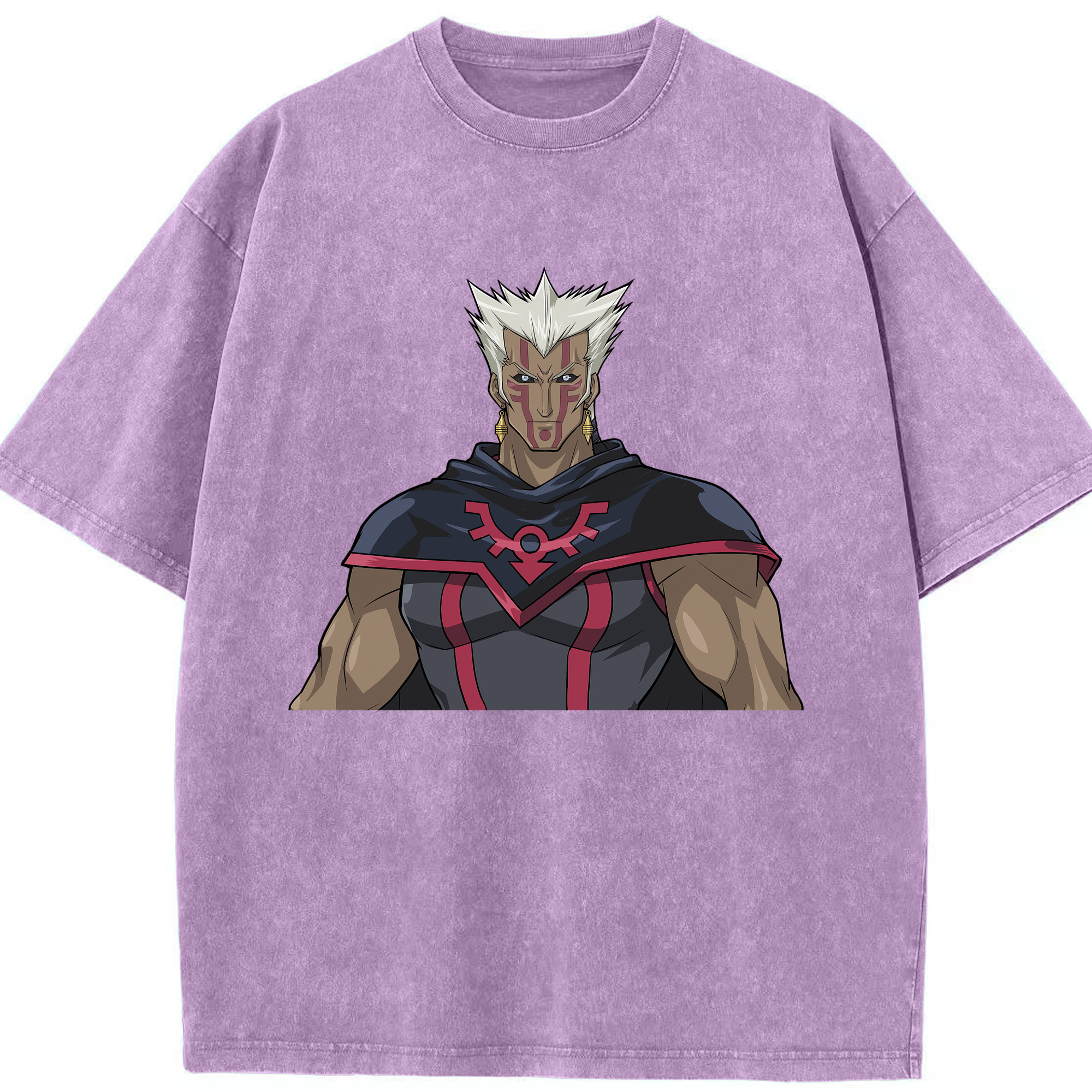（画像用） 遊☆戯☆王 Yu-Gi-Oh! 綿100% ヴィンテージ風 半袖Tシャツ（フロントプリント）