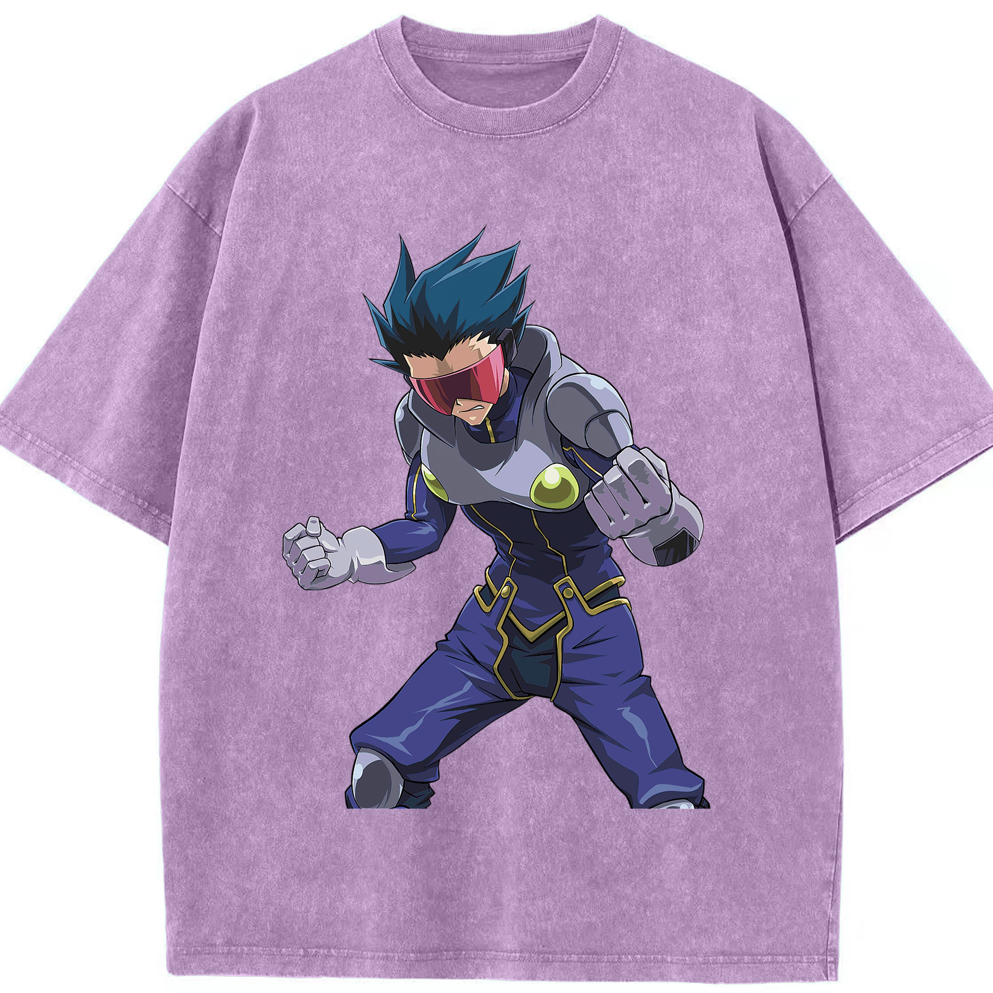 （画像用） 遊☆戯☆王 Yu-Gi-Oh! 綿100% ヴィンテージ風 半袖Tシャツ（フロントプリント）