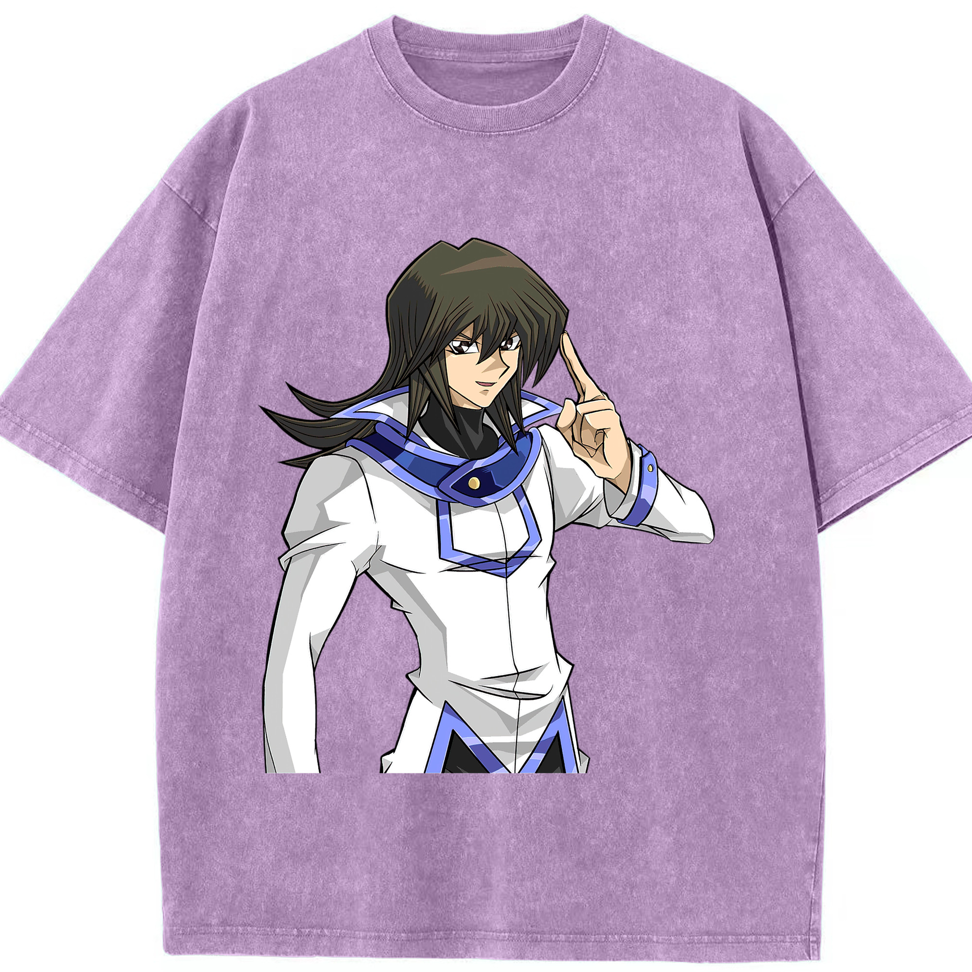 （画像用） 遊☆戯☆王 Yu-Gi-Oh! 綿100% ヴィンテージ風 半袖Tシャツ（フロントプリント）