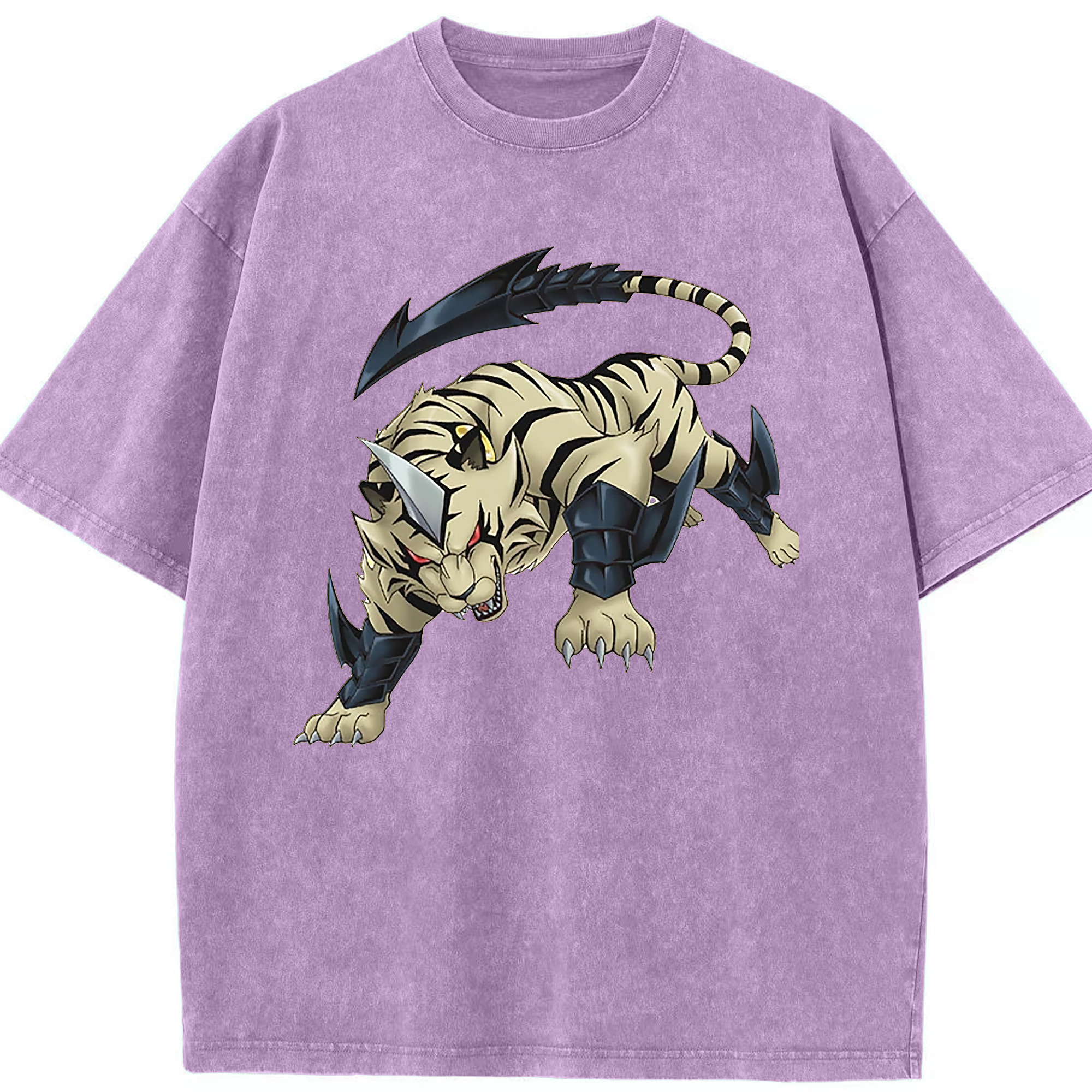 （画像用） 遊☆戯☆王 Yu-Gi-Oh! 綿100% ヴィンテージ風 半袖Tシャツ（フロントプリント）
