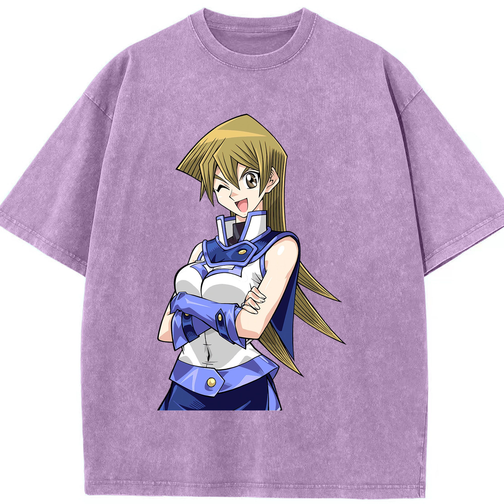 （画像用） 遊☆戯☆王 Yu-Gi-Oh! 綿100% ヴィンテージ風 半袖Tシャツ（フロントプリント）