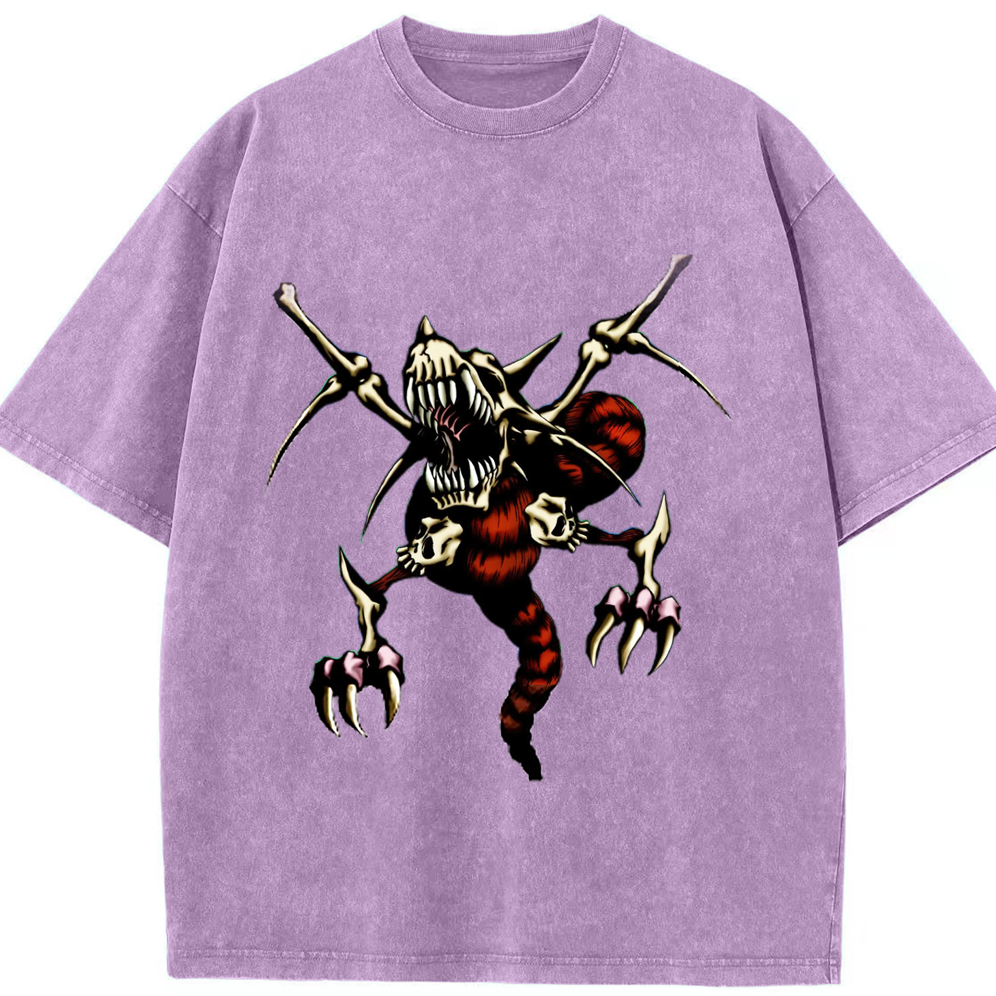 （画像用） 遊☆戯☆王 Yu-Gi-Oh! 綿100% ヴィンテージ風 半袖Tシャツ（フロントプリント）