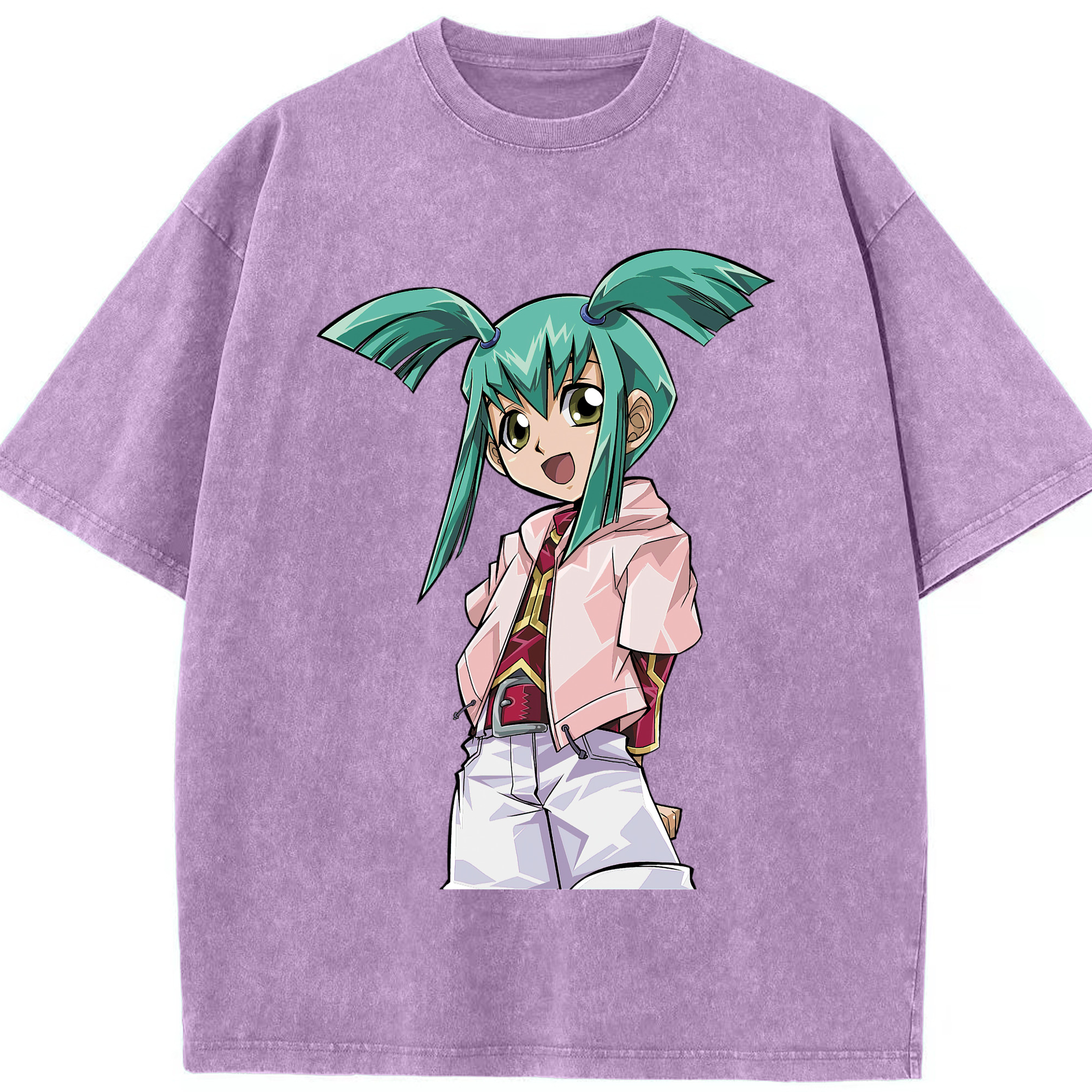 （画像用） 遊☆戯☆王 Yu-Gi-Oh! 綿100% ヴィンテージ風 半袖Tシャツ（フロントプリント）
