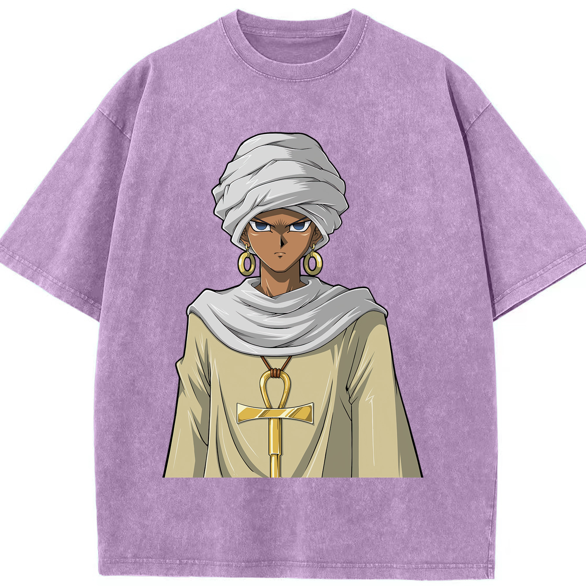 （画像用） 遊☆戯☆王 Yu-Gi-Oh! 綿100% ヴィンテージ風 半袖Tシャツ（フロントプリント）