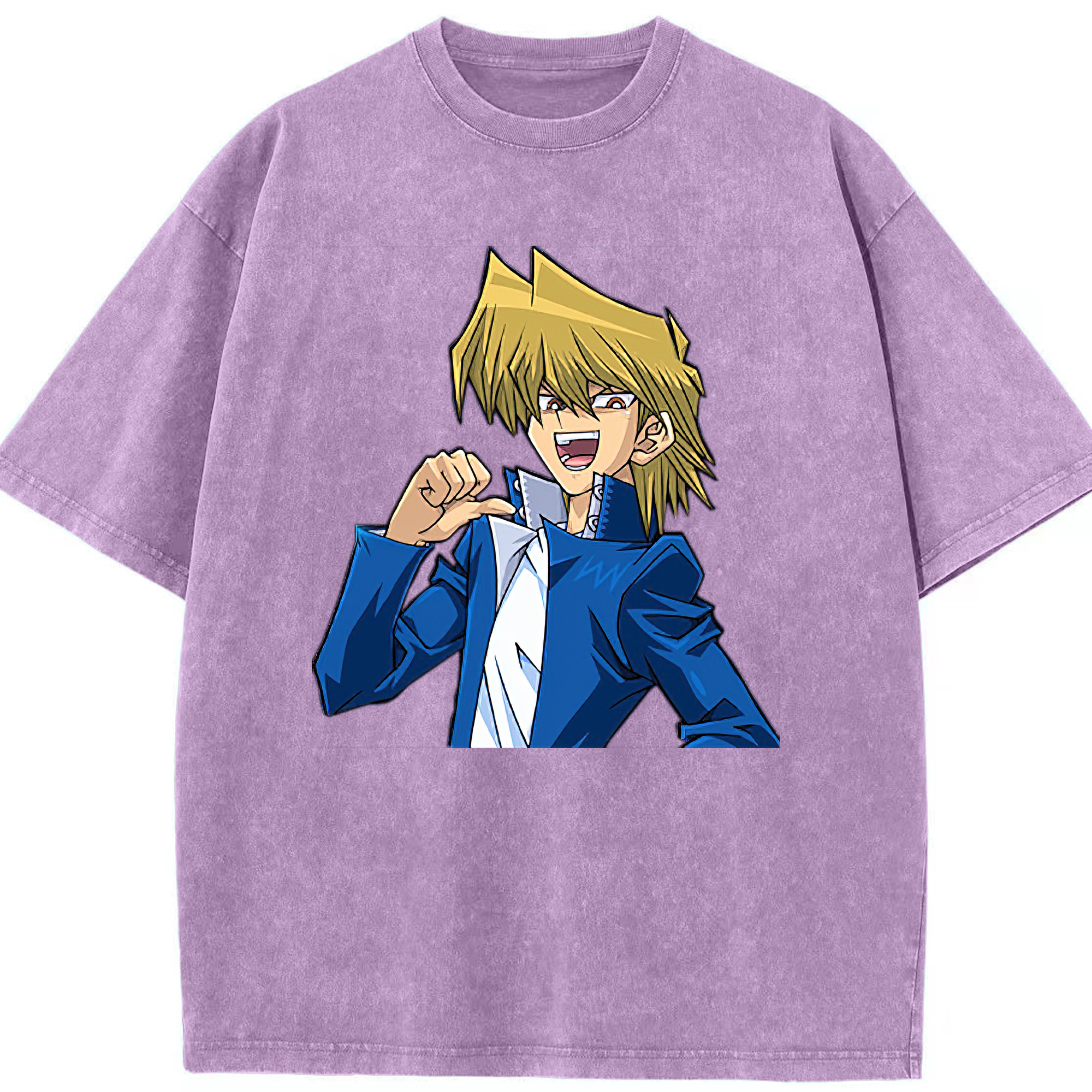 （画像用） 遊☆戯☆王 Yu-Gi-Oh! 綿100% ヴィンテージ風 半袖Tシャツ（フロントプリント）