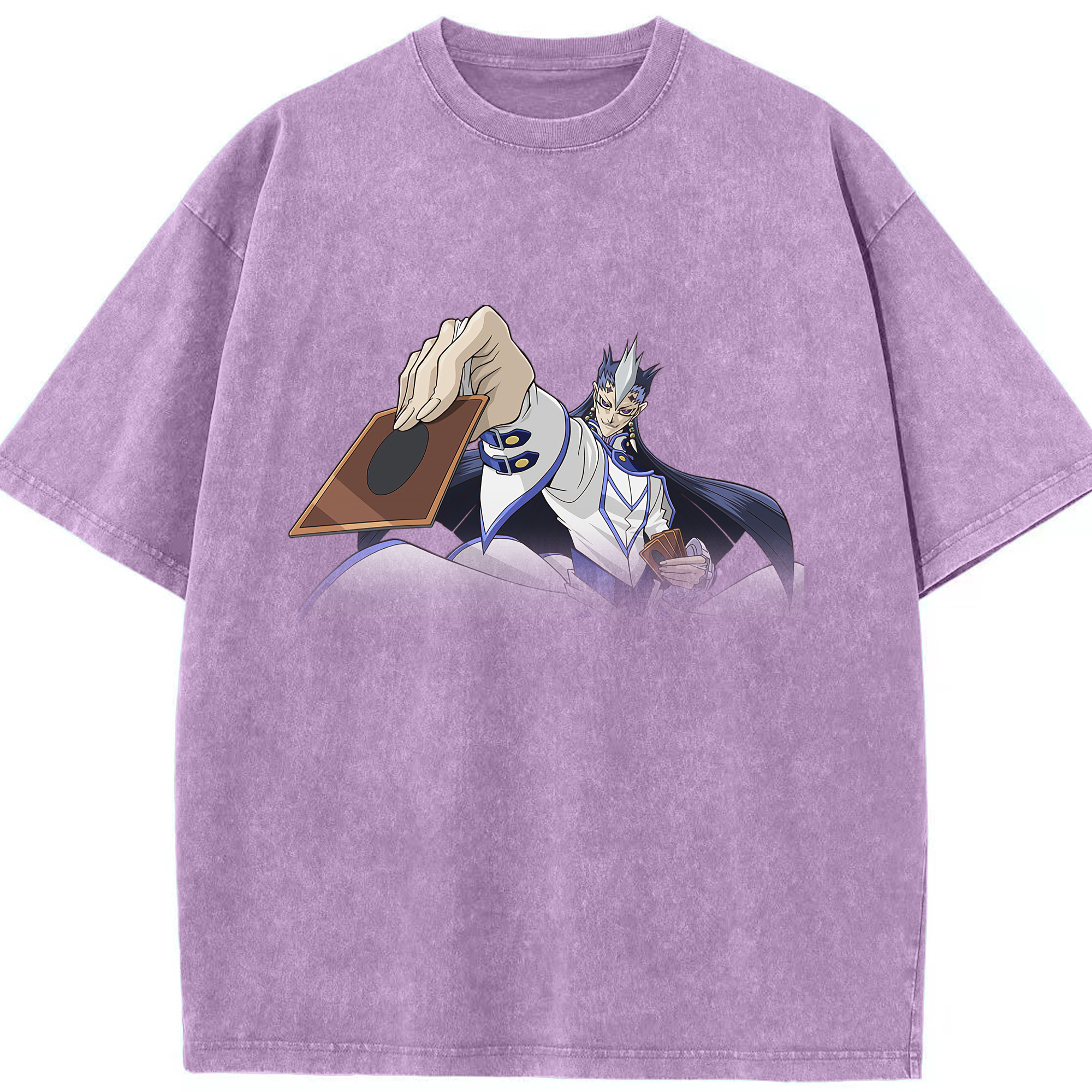 （画像用） 遊☆戯☆王 Yu-Gi-Oh! 綿100% ヴィンテージ風 半袖Tシャツ（フロントプリント）