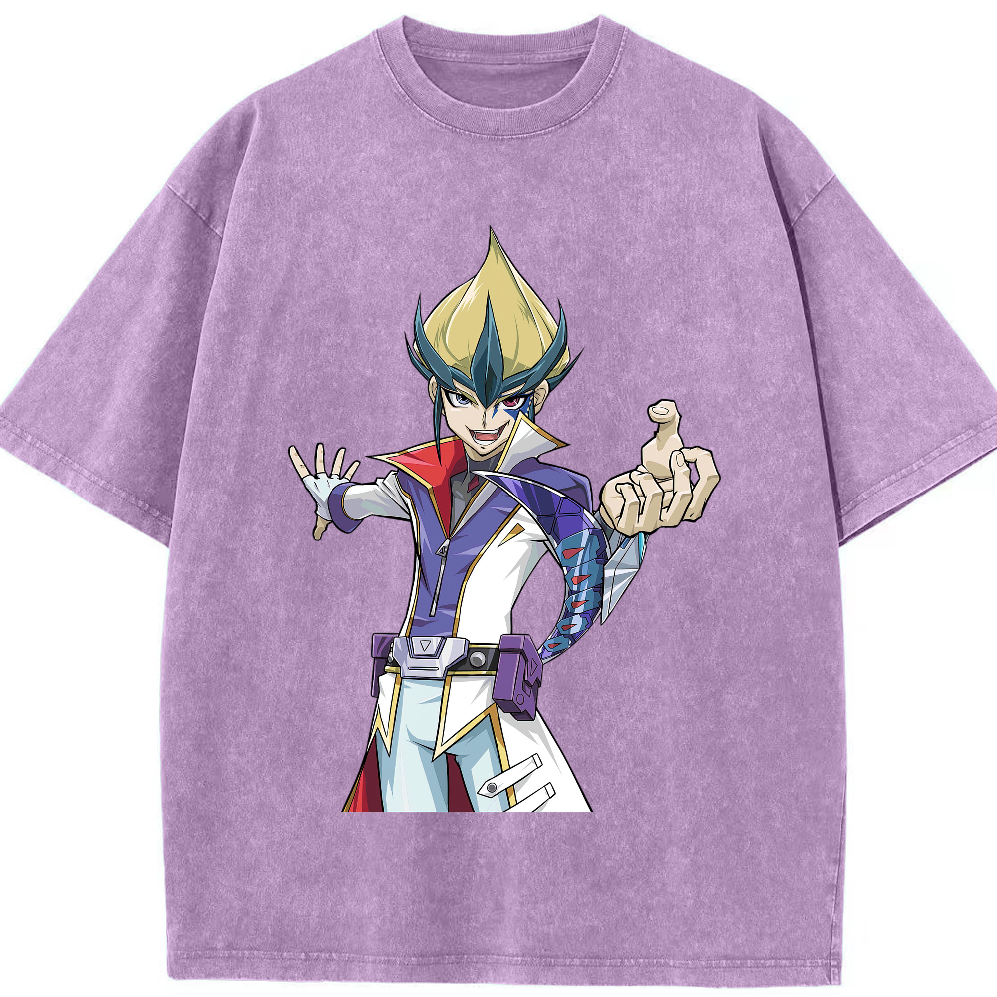 （画像用） 遊☆戯☆王 Yu-Gi-Oh! 綿100% ヴィンテージ風 半袖Tシャツ（フロントプリント）