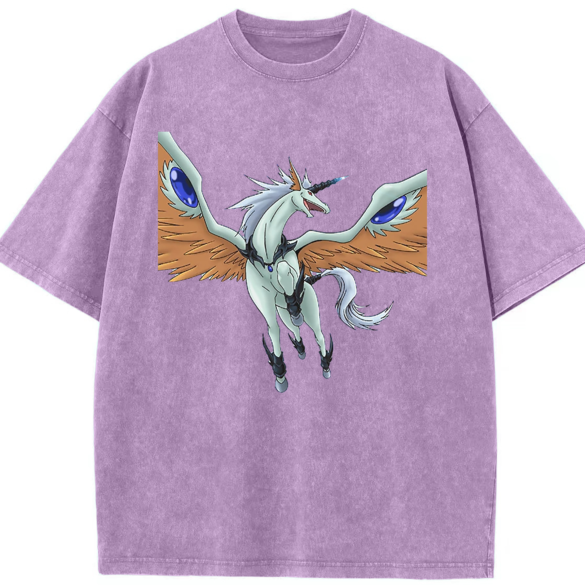 （画像用） 遊☆戯☆王 Yu-Gi-Oh! 綿100% ヴィンテージ風 半袖Tシャツ（フロントプリント）