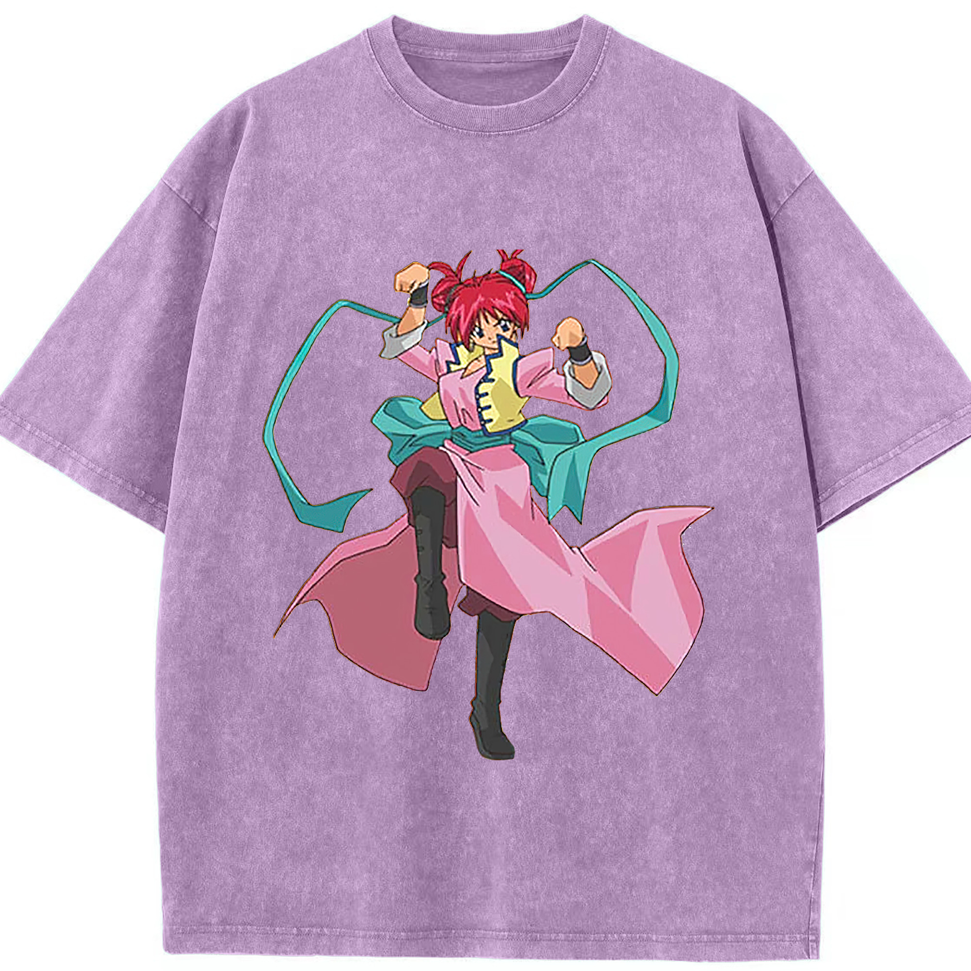 （画像用） 遊☆戯☆王 Yu-Gi-Oh! 綿100% ヴィンテージ風 半袖Tシャツ（フロントプリント）