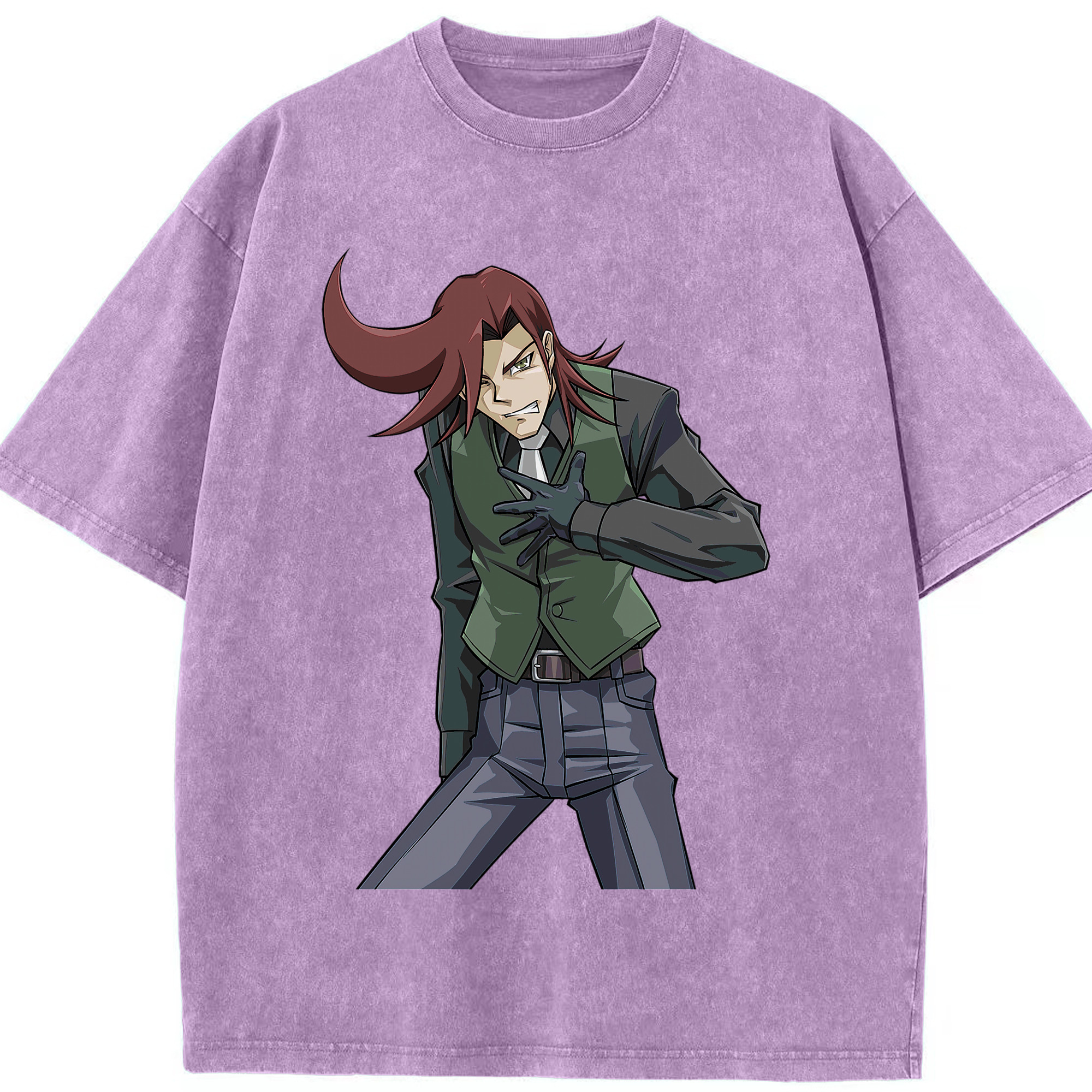 （画像用） 遊☆戯☆王 Yu-Gi-Oh! 綿100% ヴィンテージ風 半袖Tシャツ（フロントプリント）