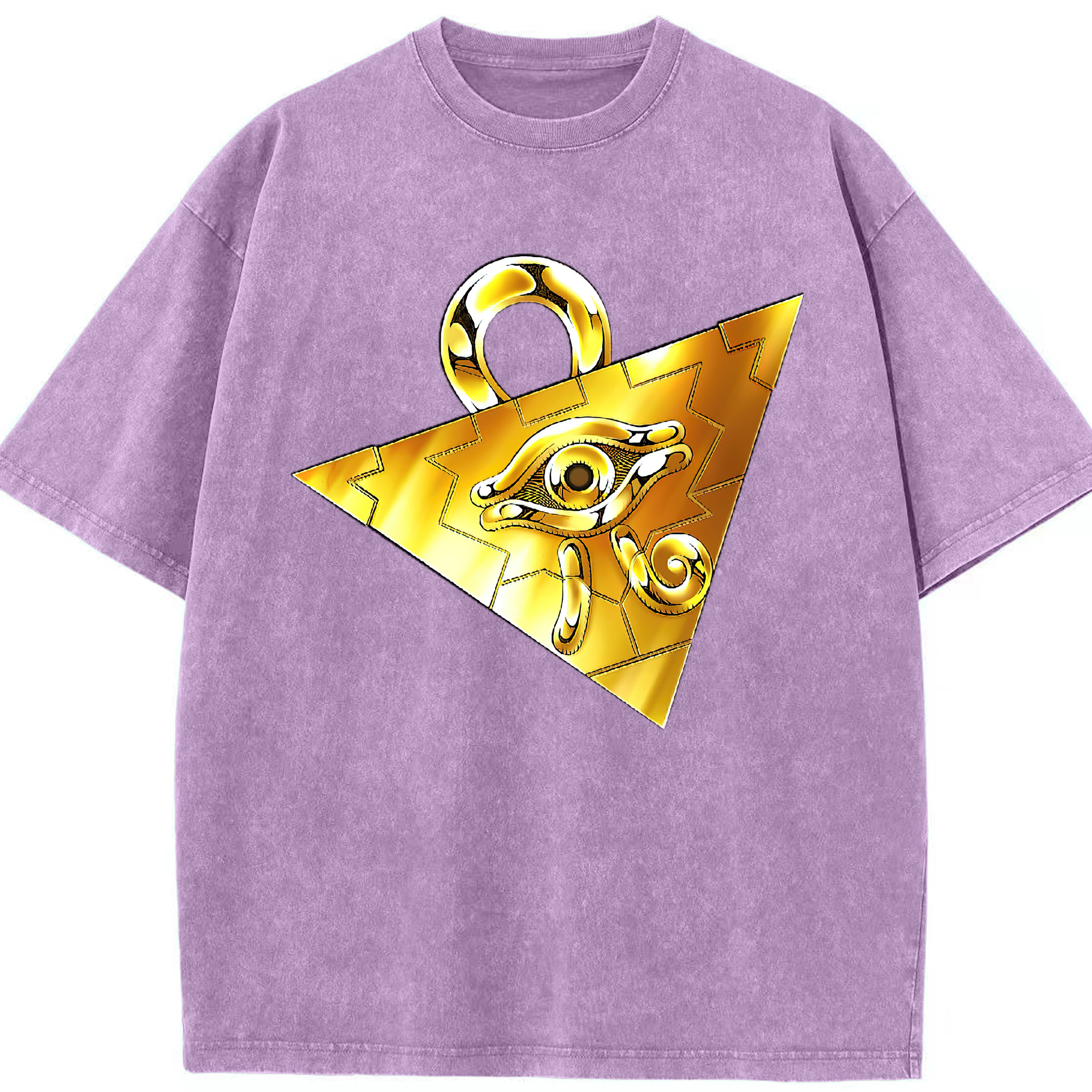 （画像用） 遊☆戯☆王 Yu-Gi-Oh! 綿100% ヴィンテージ風 半袖Tシャツ（フロントプリント）