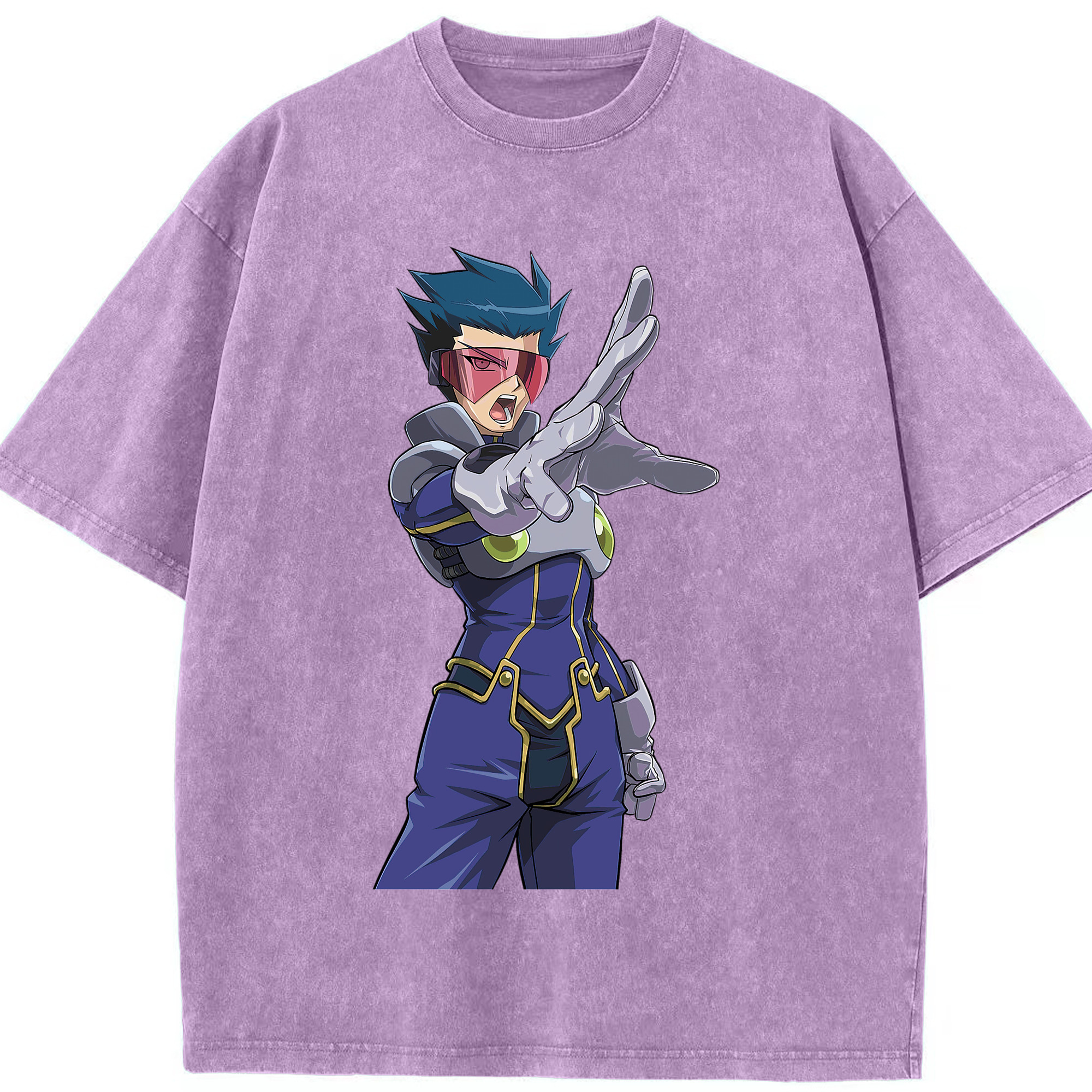 （画像用） 遊☆戯☆王 Yu-Gi-Oh! 綿100% ヴィンテージ風 半袖Tシャツ（フロントプリント）