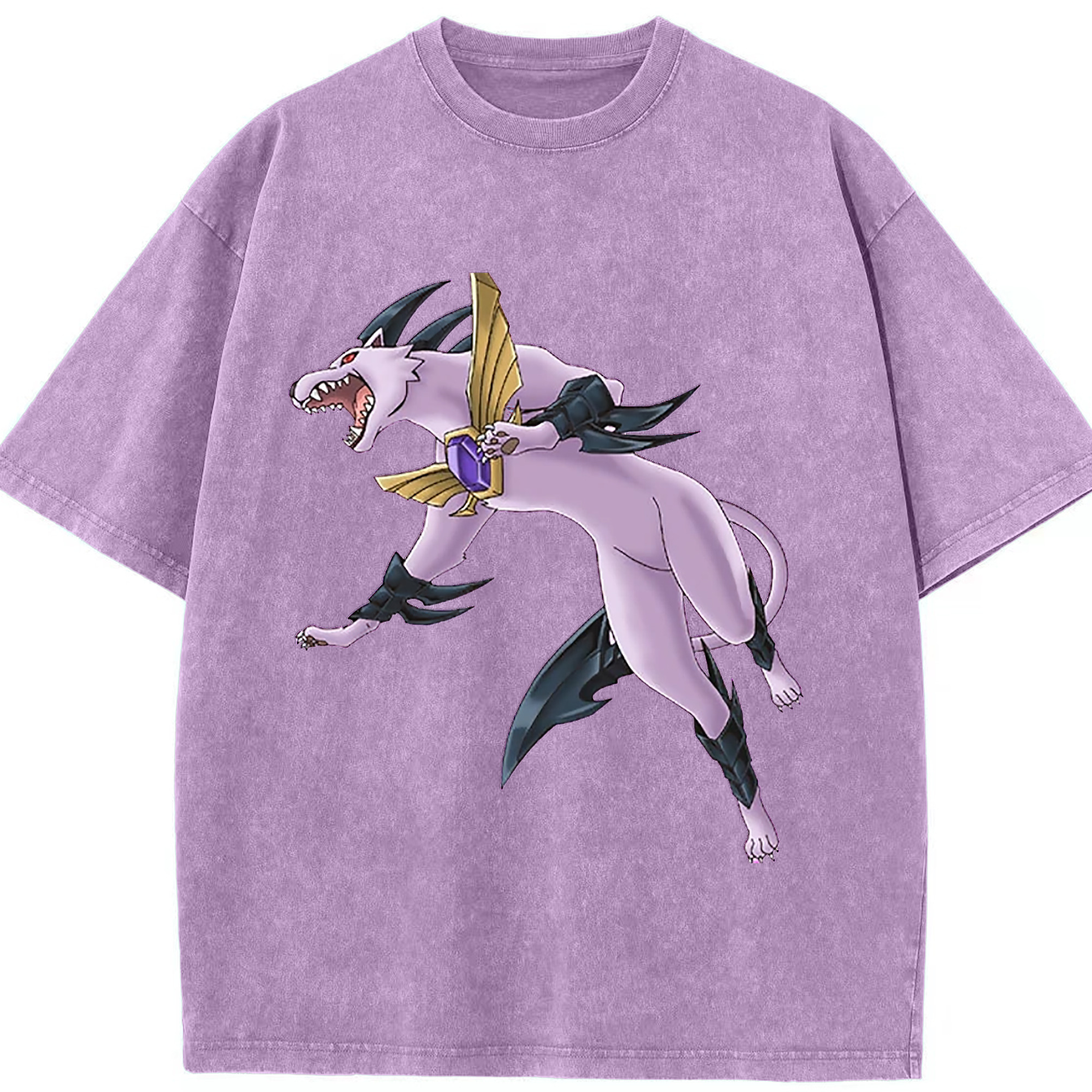 （画像用） 遊☆戯☆王 Yu-Gi-Oh! 綿100% ヴィンテージ風 半袖Tシャツ（フロントプリント）